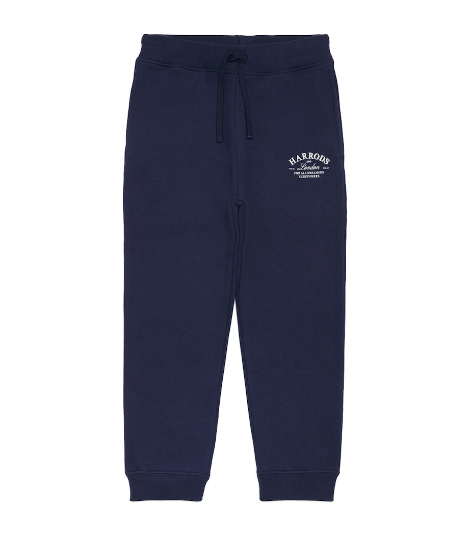 Cotton Logo Sweatpants NAVY Image 1
