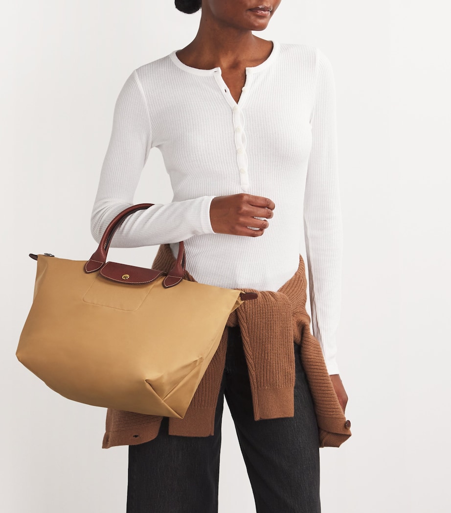 Medium Le Pliage Original Handbag P86 BEIGE Image 4