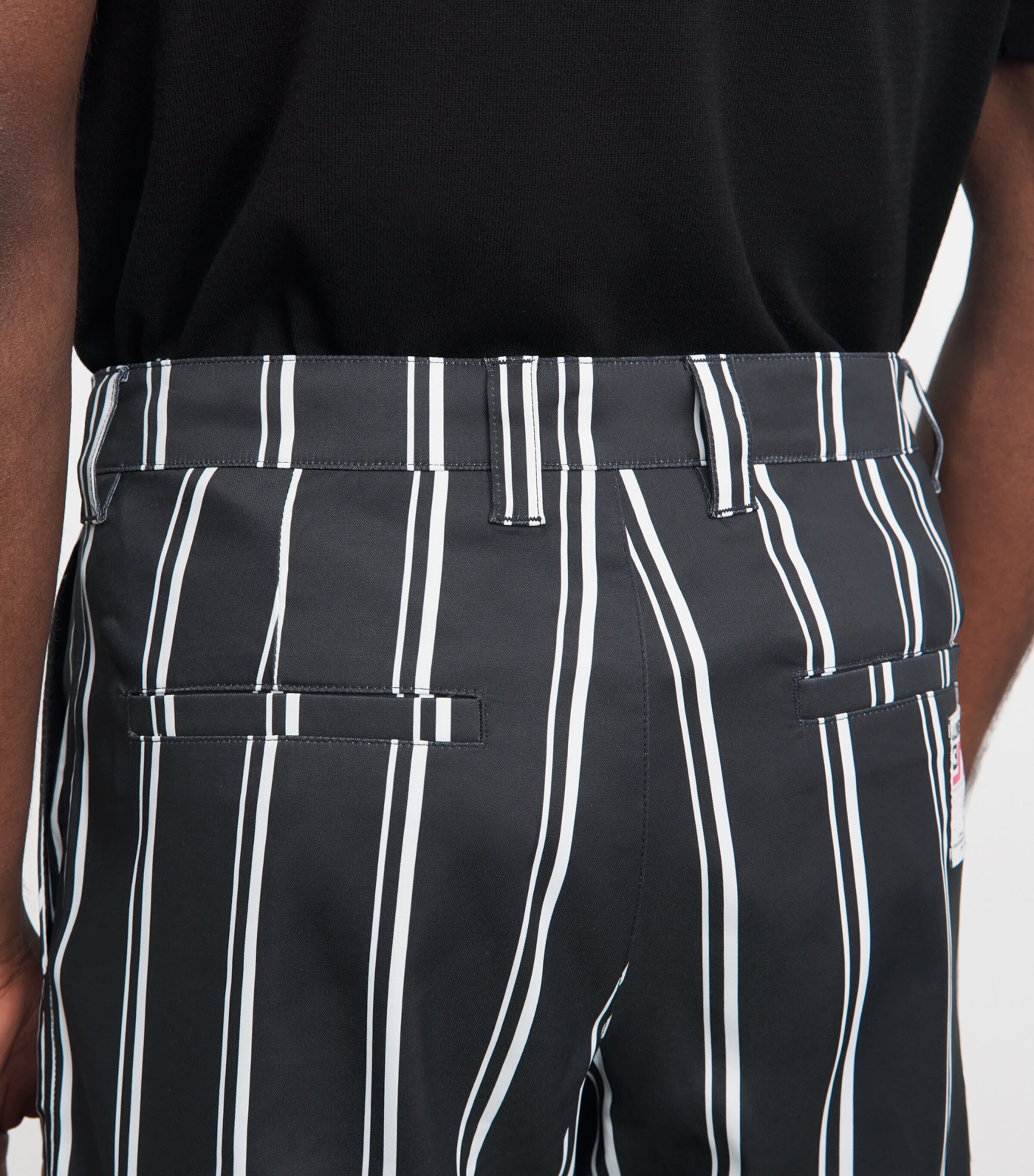 J Lindeberg Mens 30Y Devyn Stripe Golf Trousers Stripe Image 3