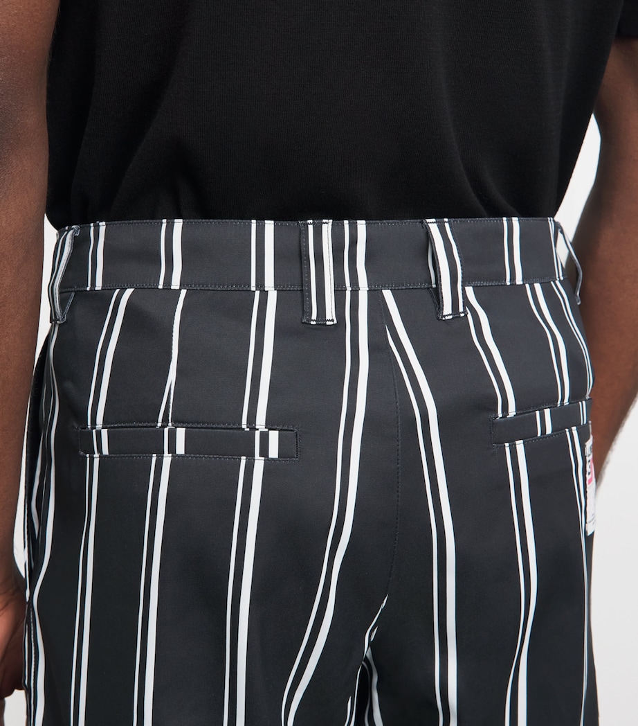 J Lindeberg Mens 30Y Devyn Stripe Golf Trousers Stripe Image 3