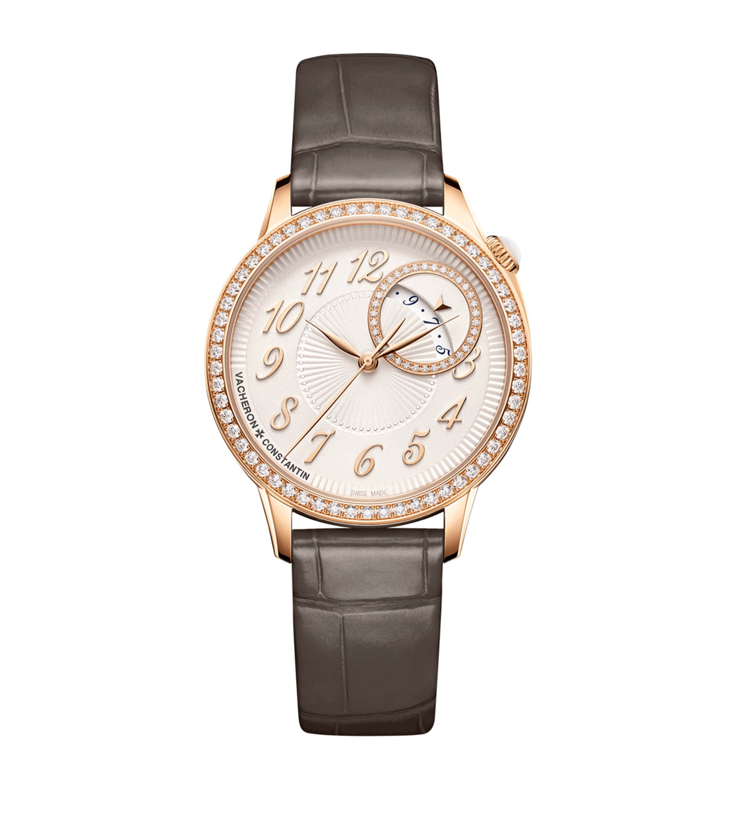 Rose Gold and Diamond Egérie Watch 35mm PINK GOLD Image 2