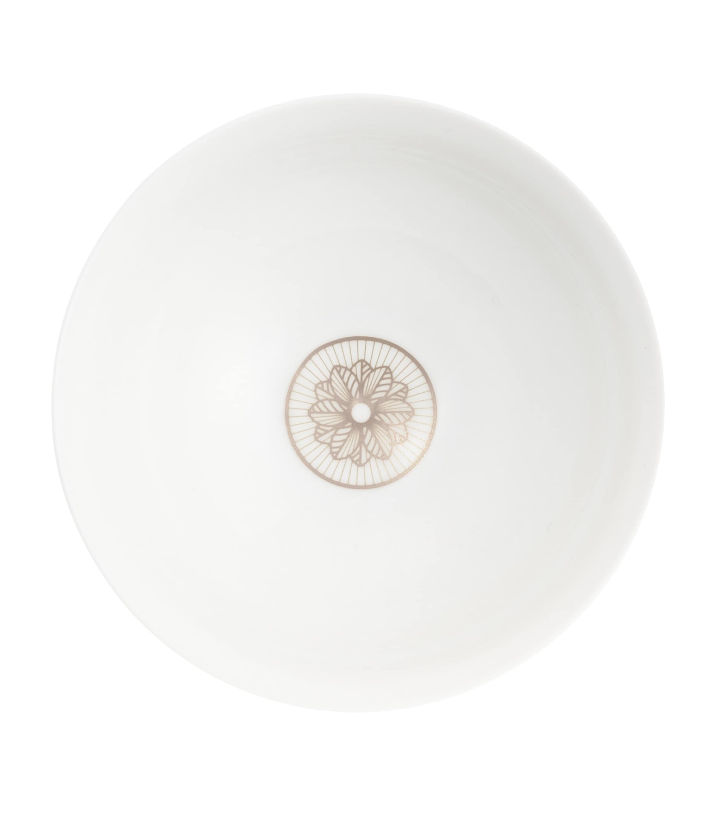 Christofle Porcelain Malmaison Platinum Impériale Rice Bowl (12cm) Silver Image 1