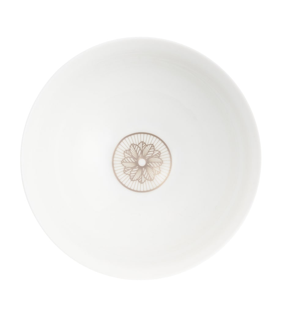 Christofle Porcelain Malmaison Platinum Impériale Rice Bowl (12cm) Silver Image 1