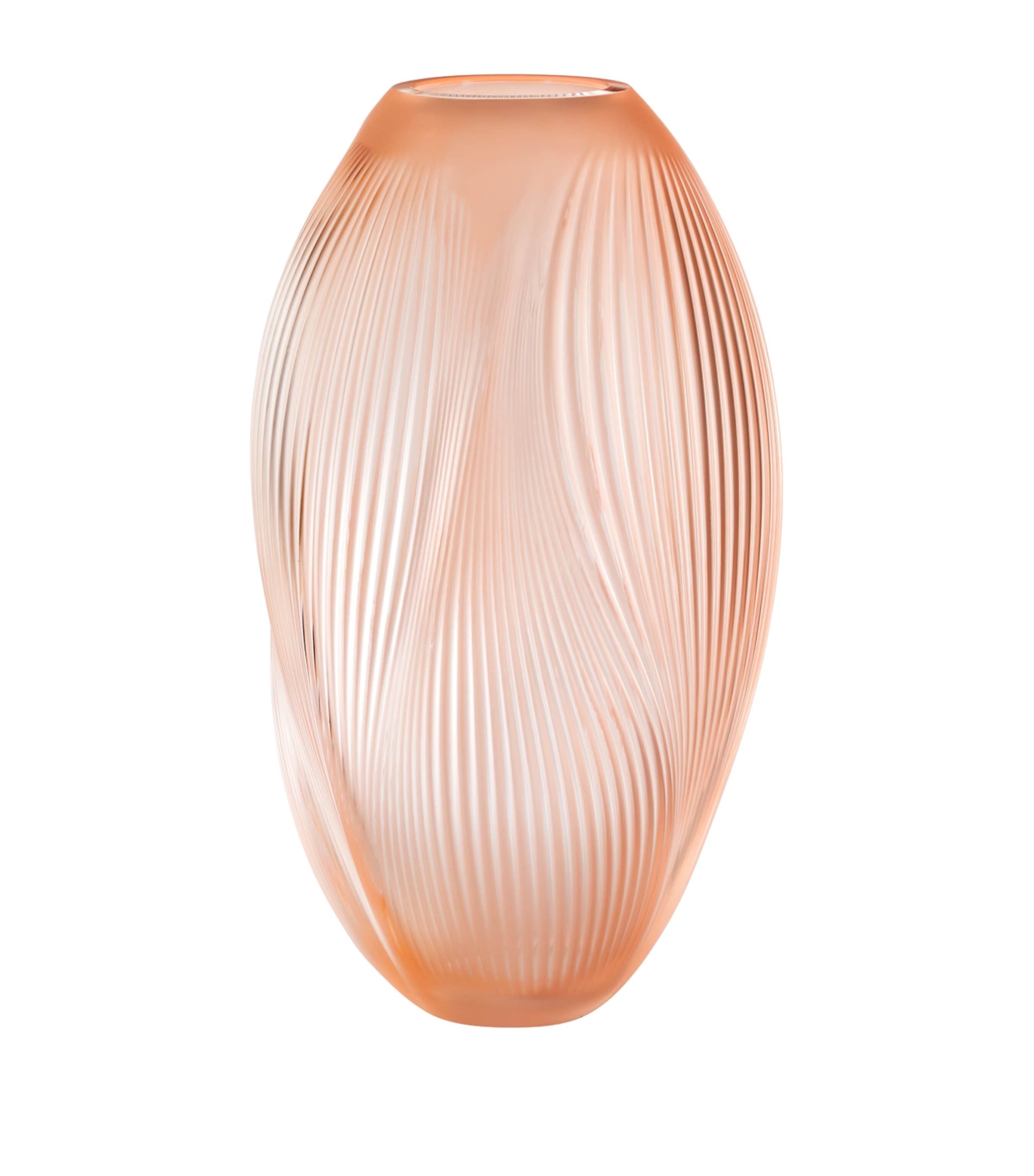 Lalique Extra Large Alizé Vase (51cm) Incolore Image 1