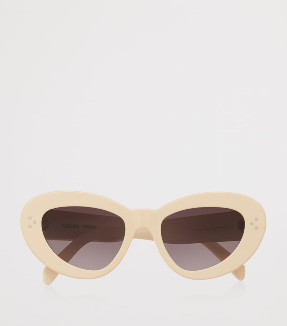Celine Oversized Cat Eye 3 Dots Sunglasses Image 5