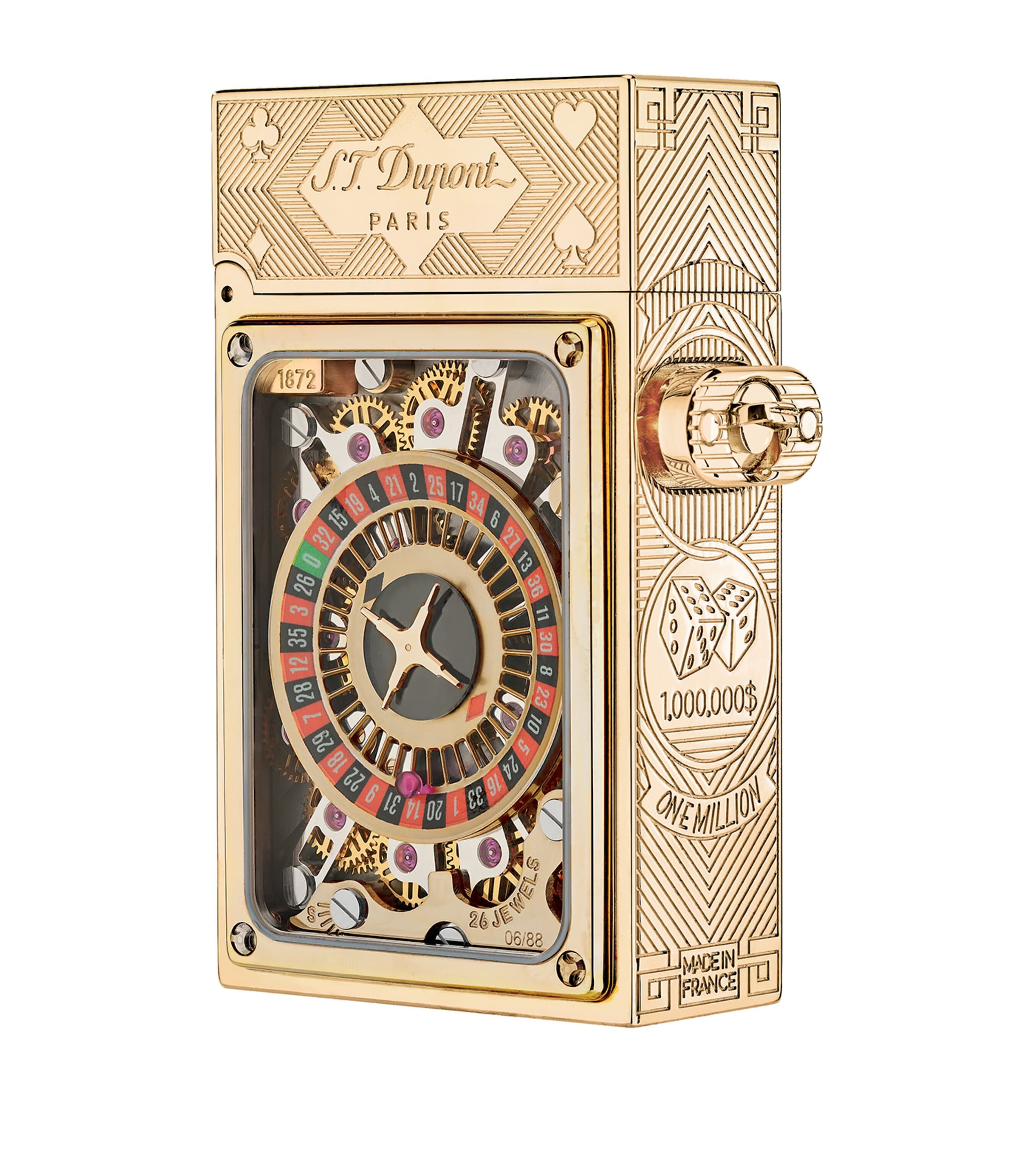S.T. Dupont Casino Pocket Complication Lighter | Harrods US