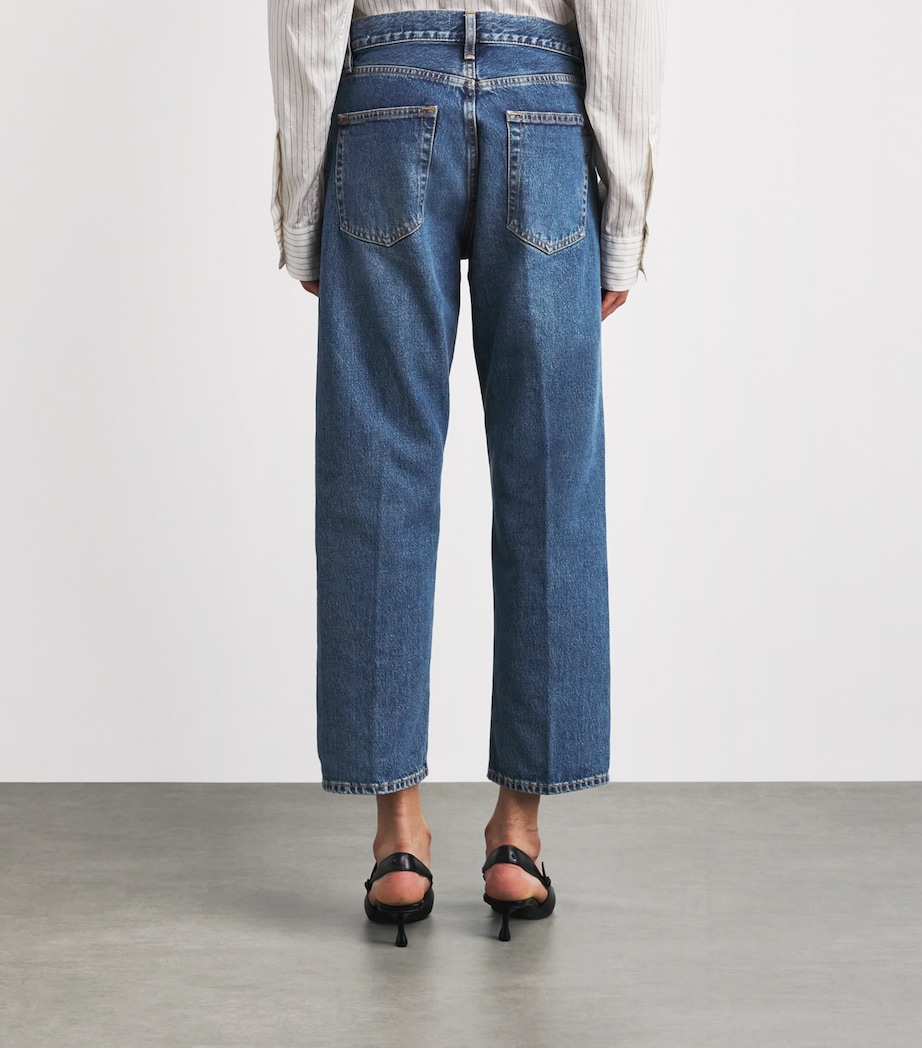 The Vertical Crop Straight Jeans ZETA Image 4