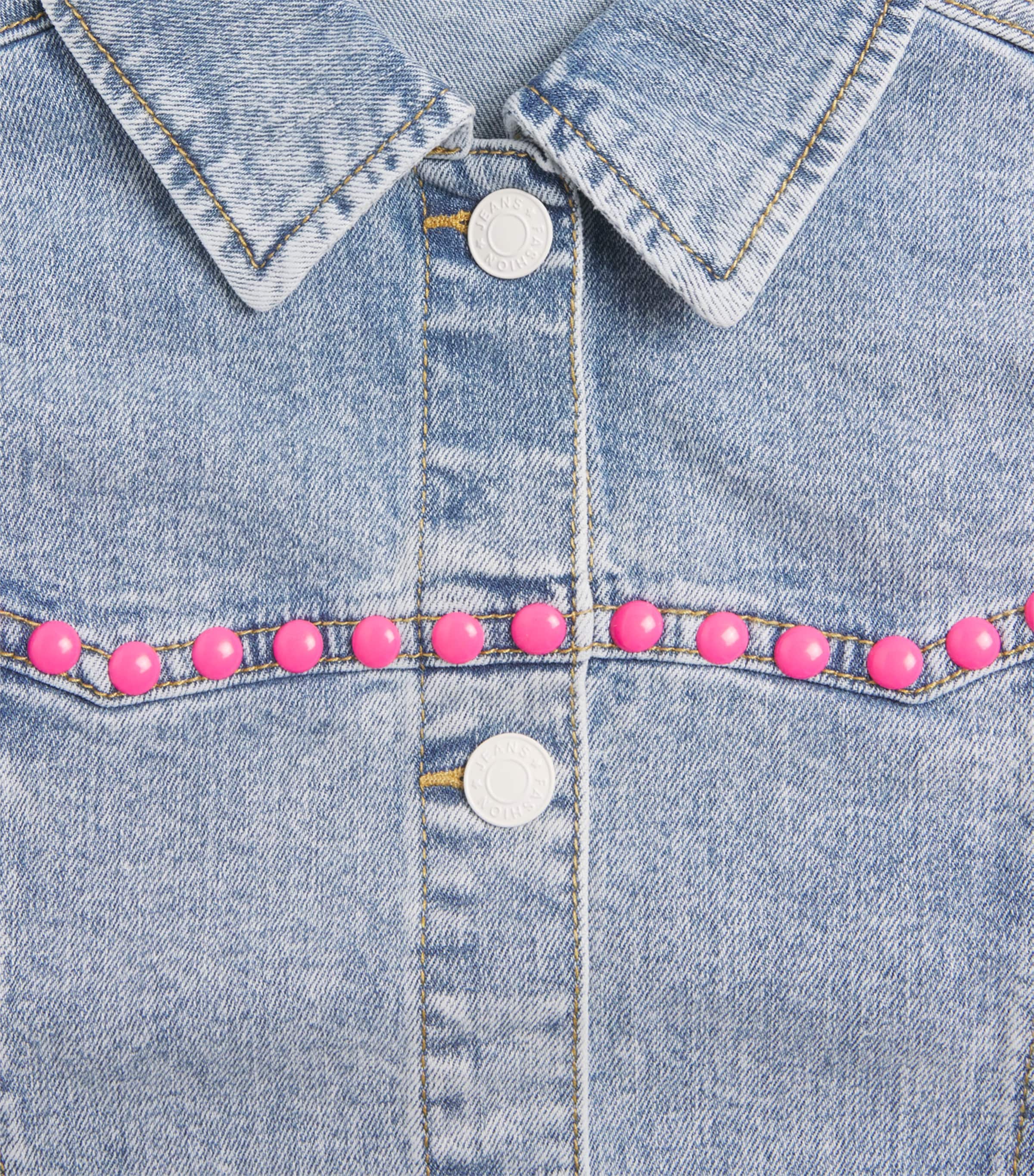 Embellished Denim Jacket (3-12 Years) Z22STONE Image 3