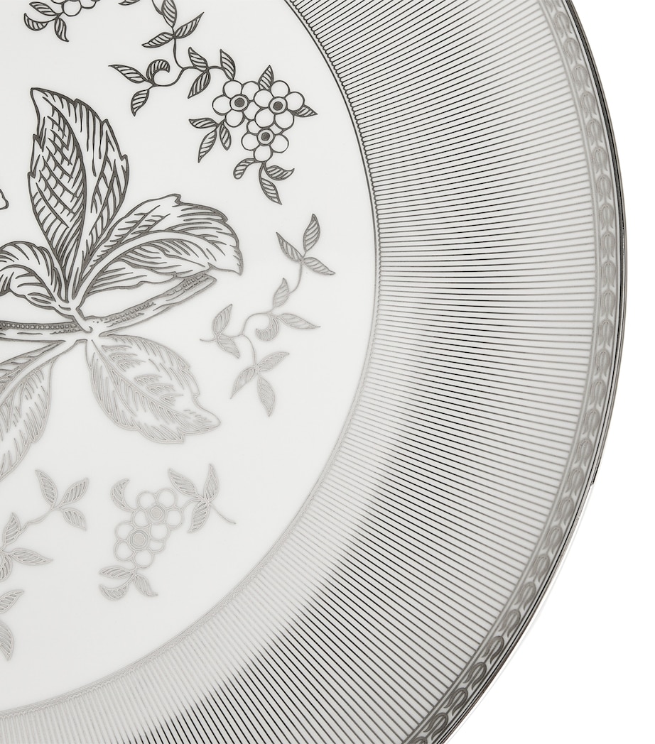 Bone China Silver Tonquin Plate (34cm) SILVER Image 4