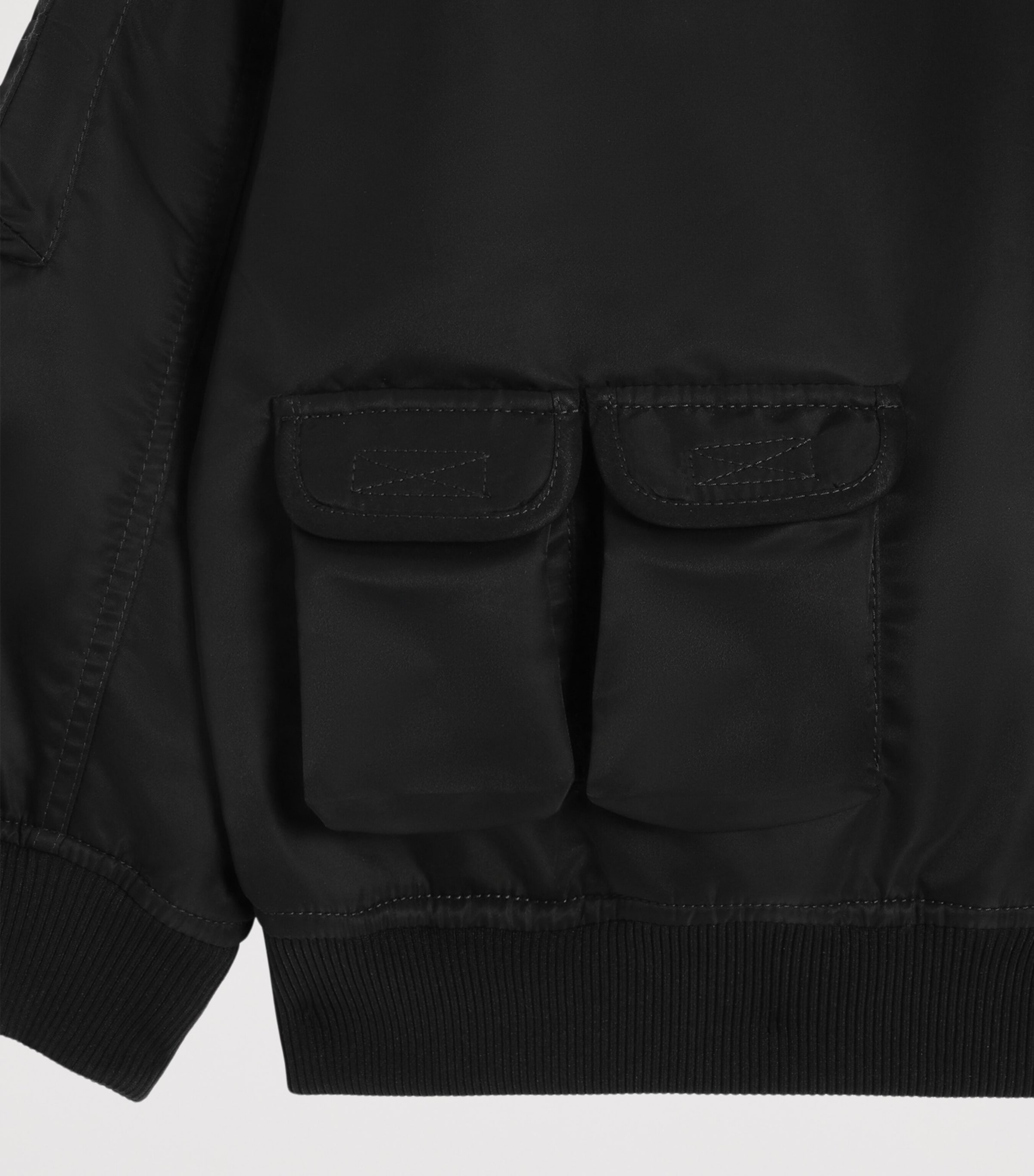 Dolce&Gabbana Kids Logo Bomber Jacket (8-12+ Years) Black Image 4
