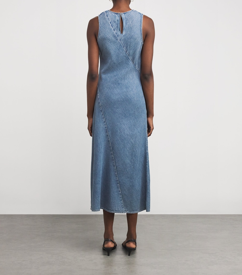 Denim Lisbon Midi Dress WAVERLY Image 3