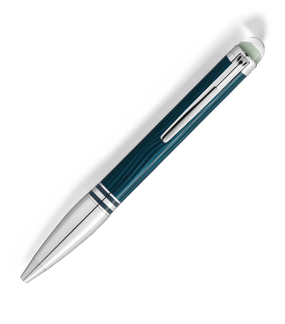 Montblanc Platinum-Coated StarWalker PolarGreen Ballpoint Pen Green Image 2