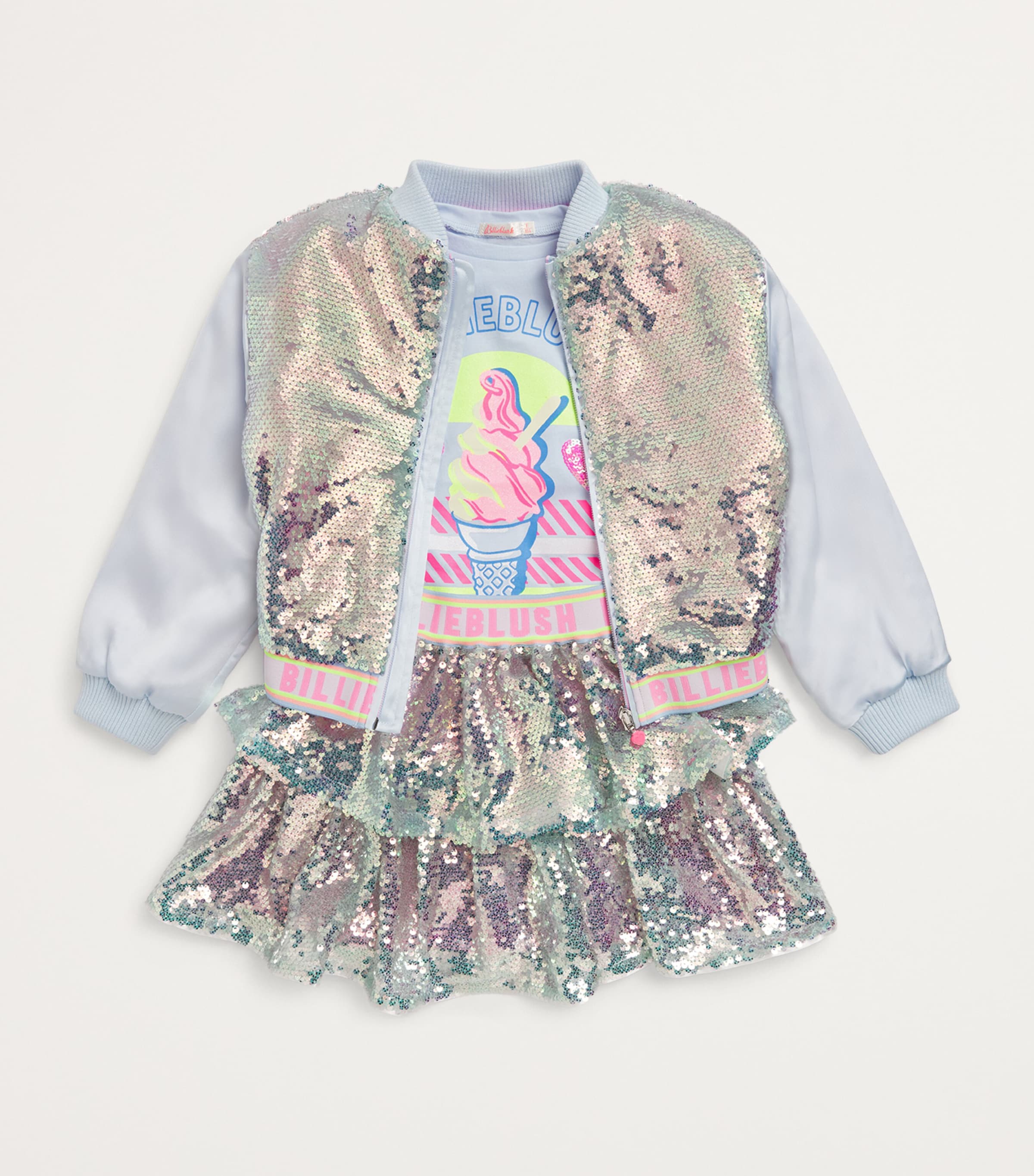 Ice Cream Print T-Shirt (2-12 Years) 76F ICE WATER Image 3