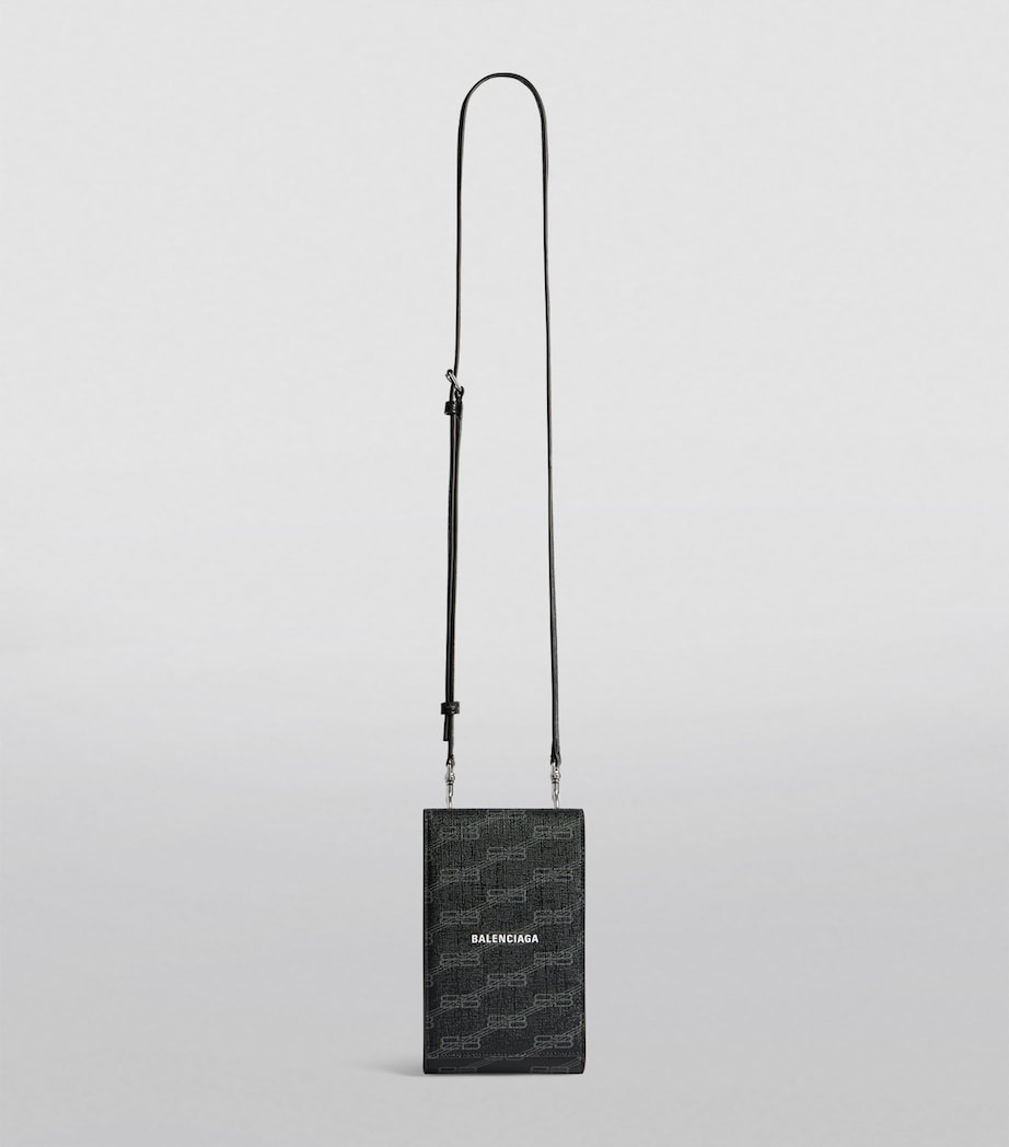 Balenciaga Signature Monogram Phone Holder Image 4