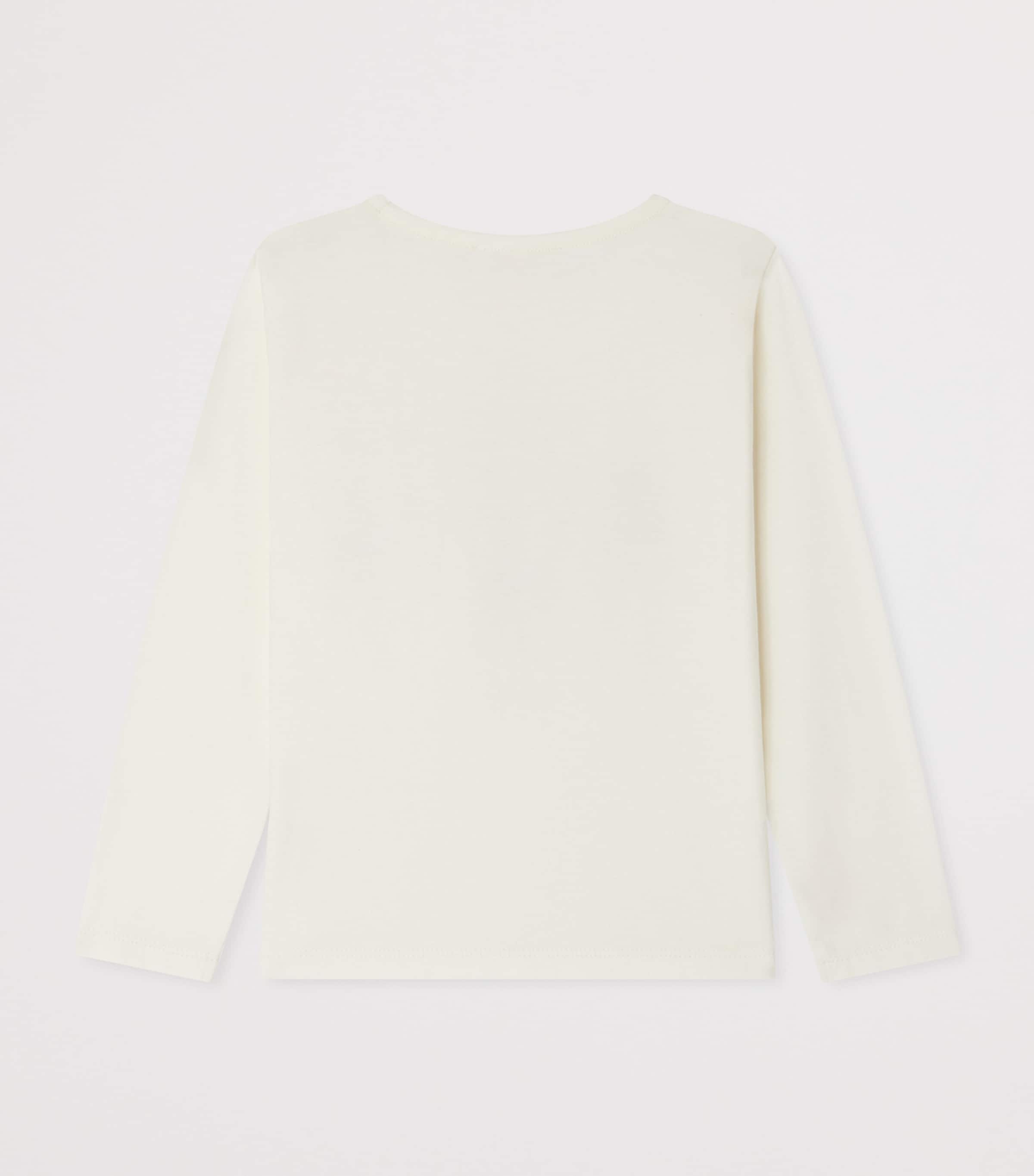 Printed Tidjiane Long-Sleeve T-Shirt (4-14 Years) UPB BLANC LAIT Image 2