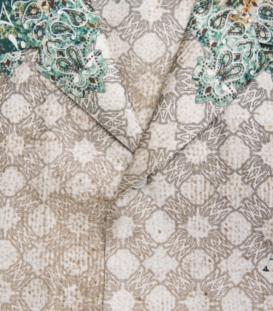 Silk Bandana Print Shirt MULTI Image 5