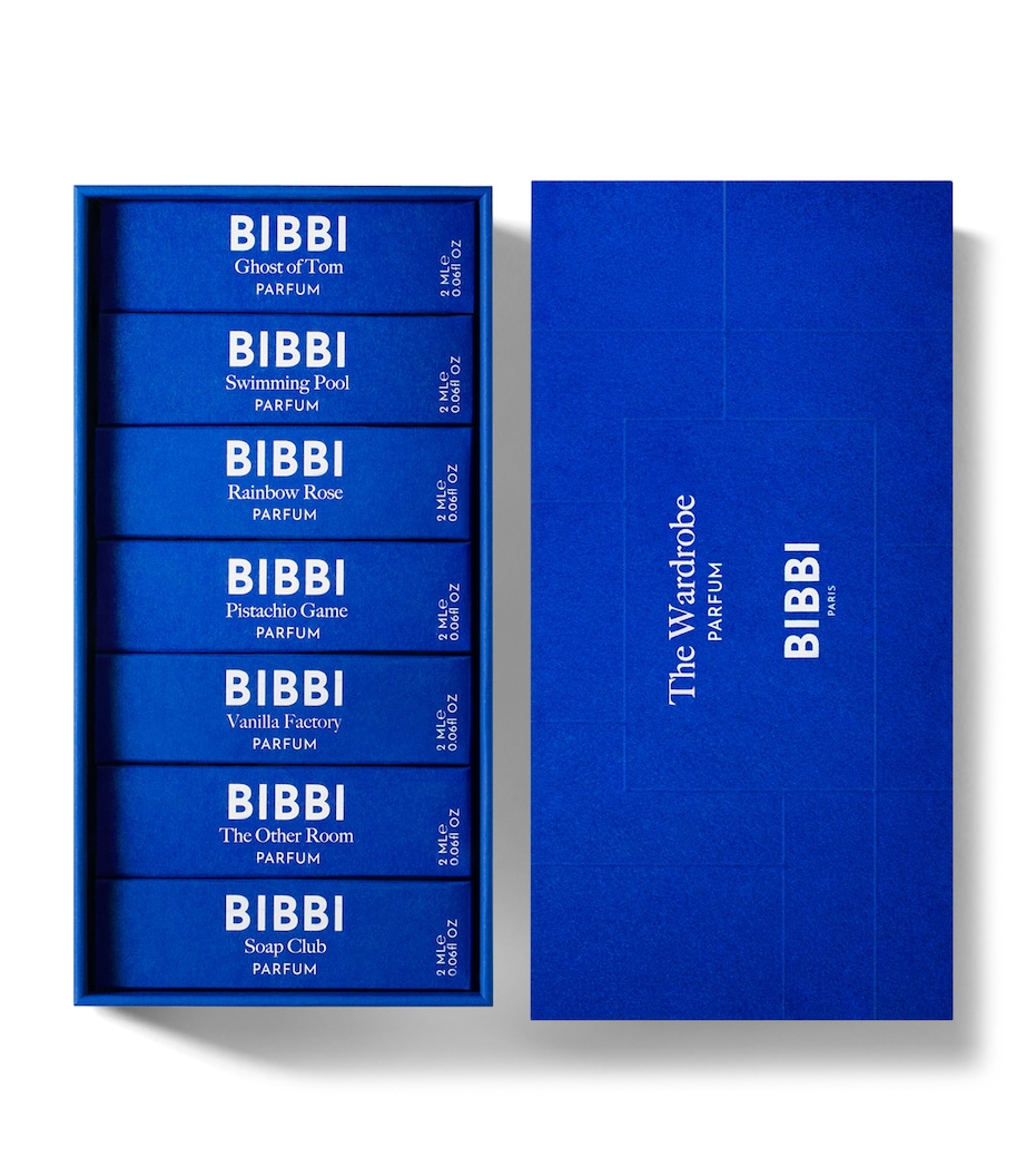 Bibbi Parfum Bibbi The Wardrobe Eau de Parfum Fragrance Set (7 x 2ml) Image 2