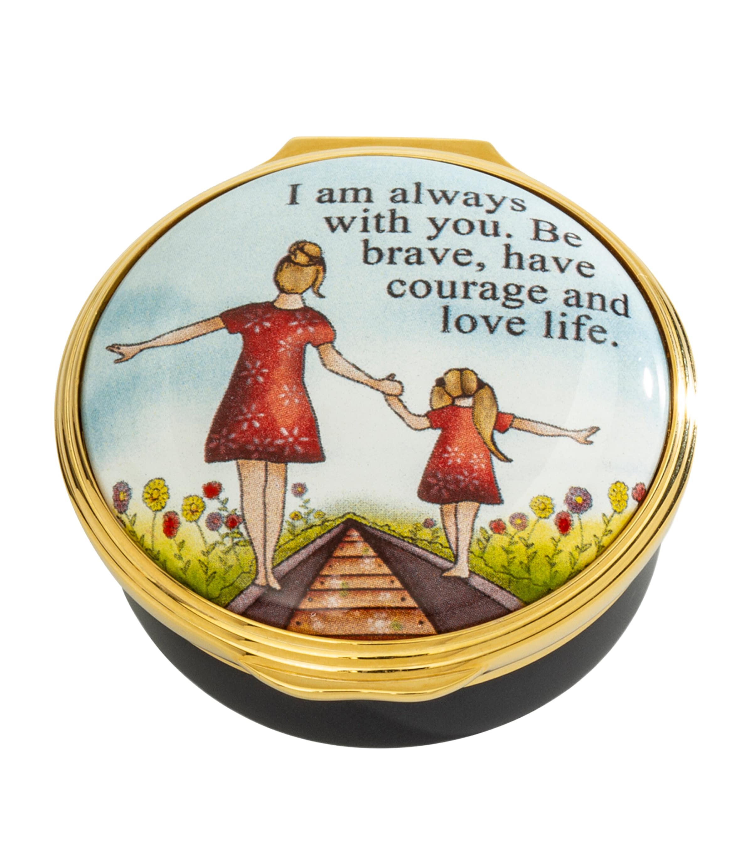 Halcyon Days I Am Always With You Enamel Box