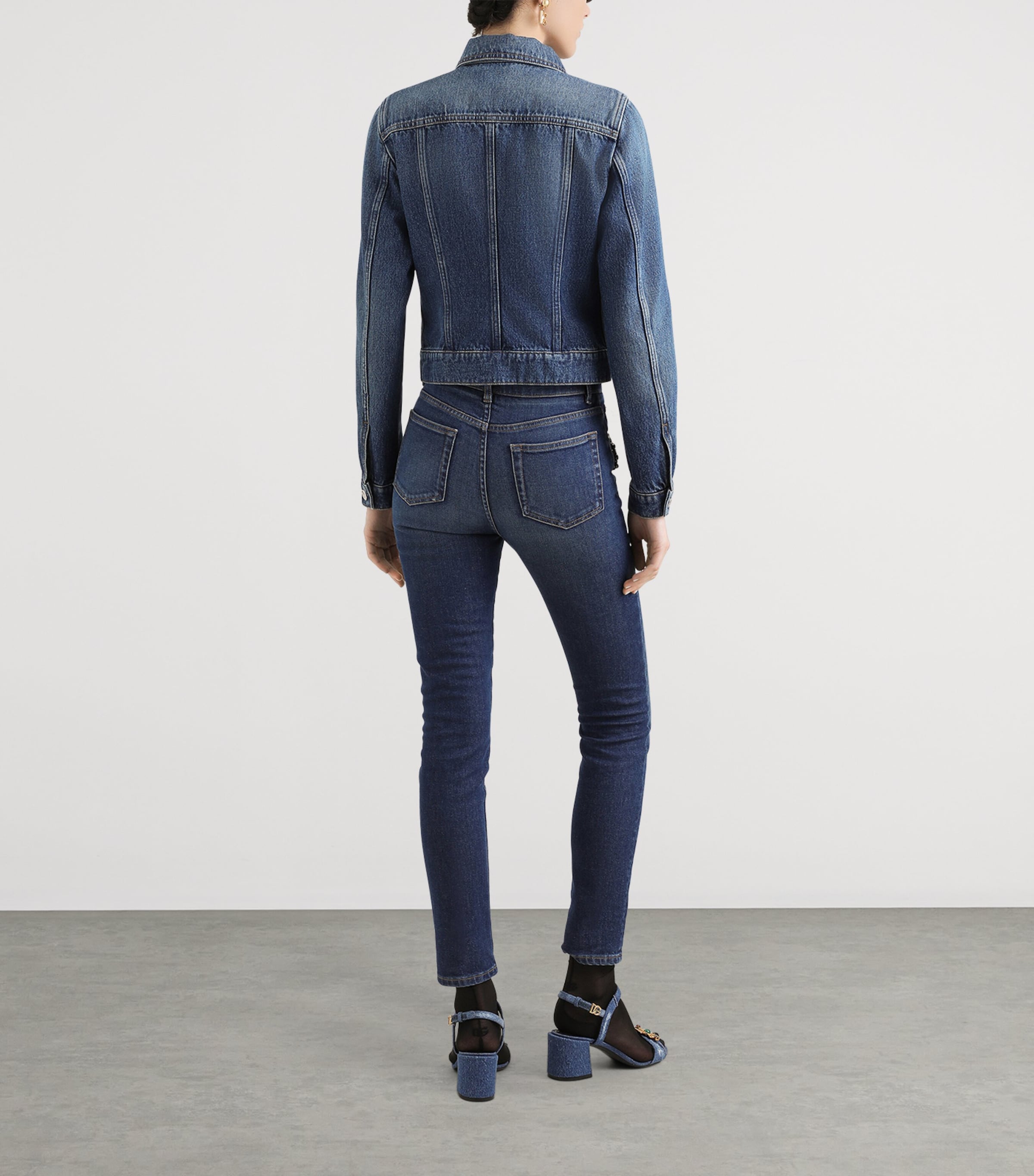 Embellished Denim Jacket COMBINED COLOUR Image 3