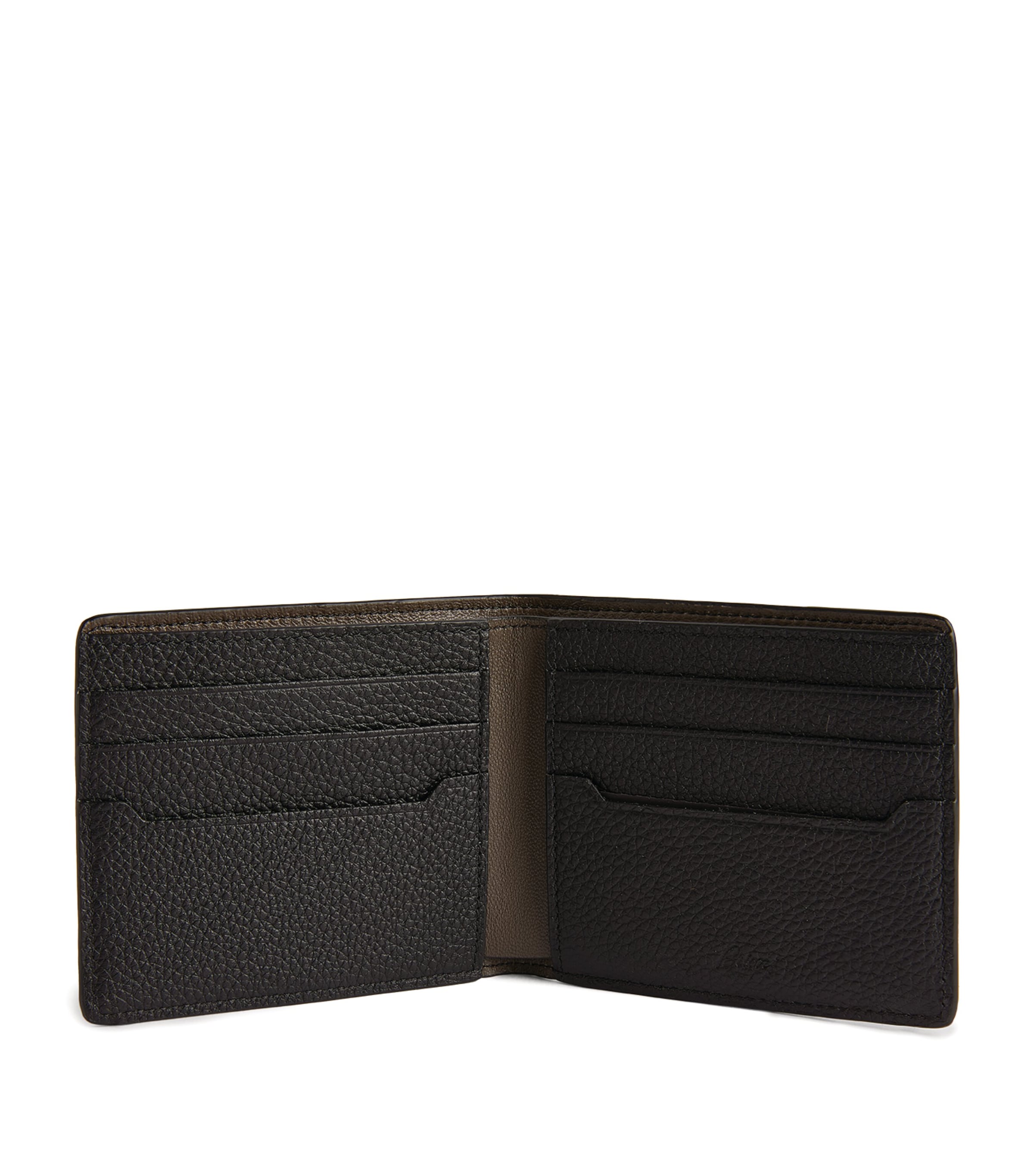 Leather Logo Plaque Wallet 1028 Image 4