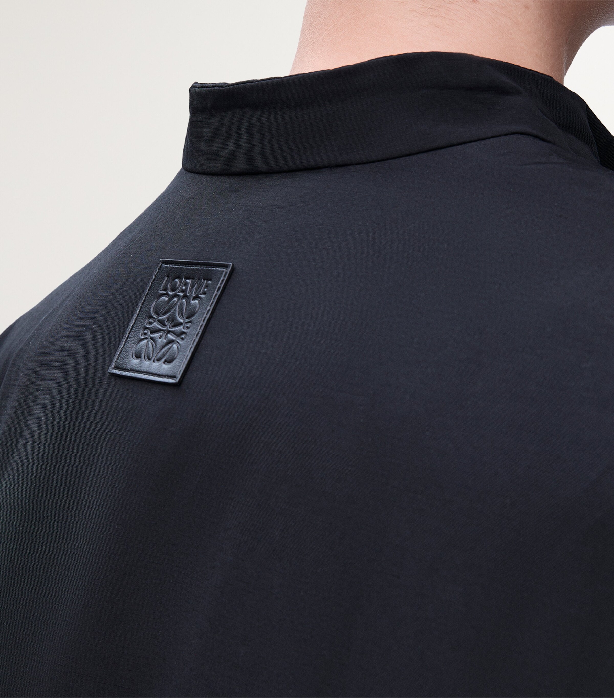 LOEWE Womens Shell Water-Repellent Puffer Jacket Black Image 8