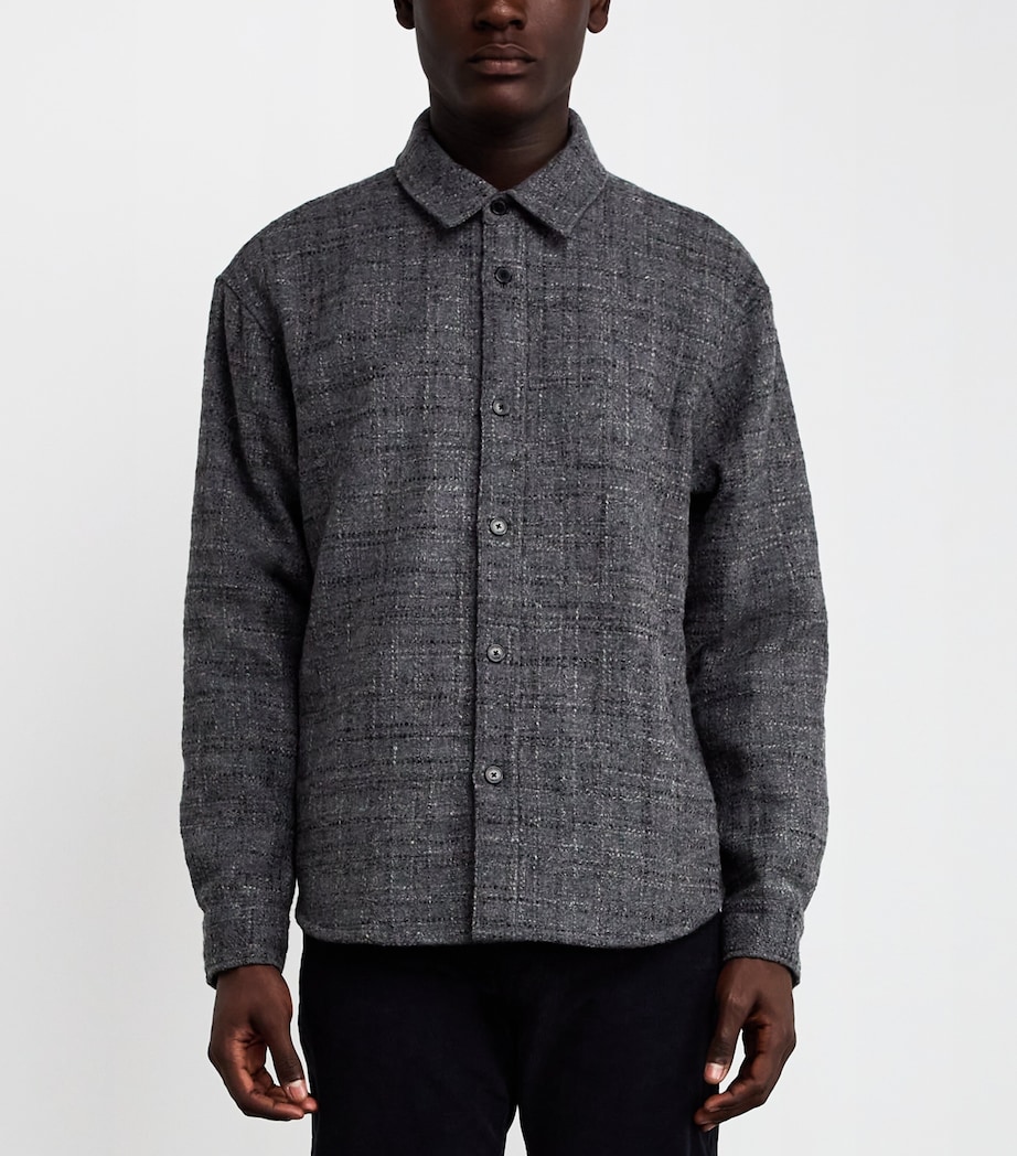 Wool-Blend Tweed Overshirt GRYM Image 3
