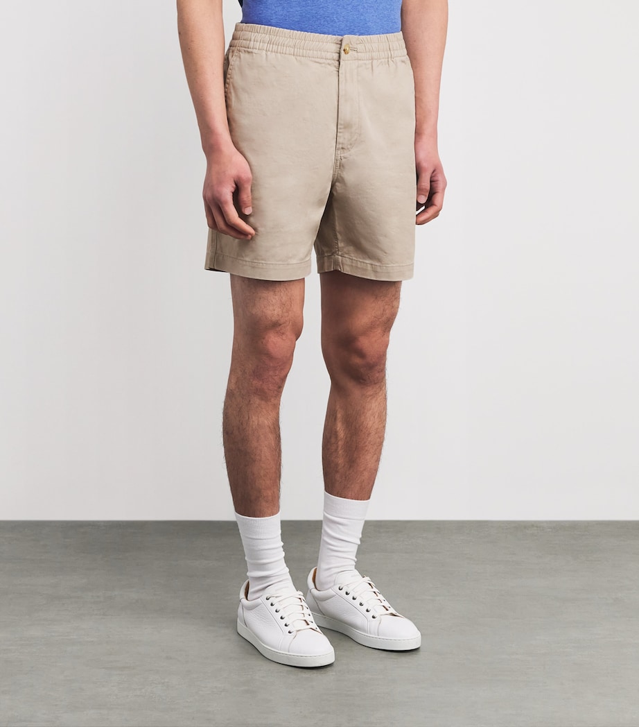 Stretch-Cotton Prepster Shorts CLA TAN Image 3