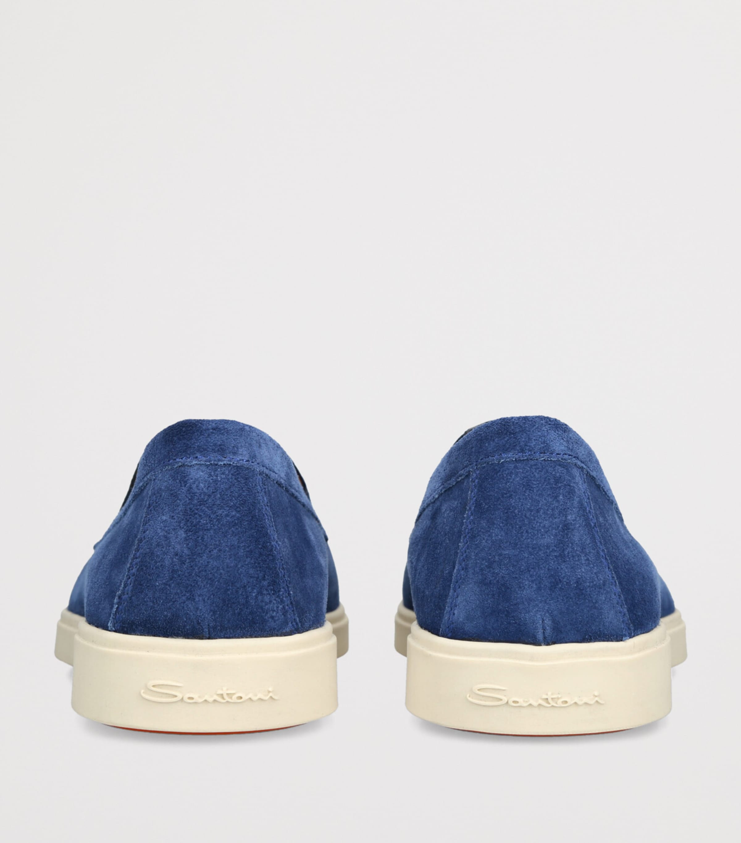 Suede Loafers BLUE Image 2