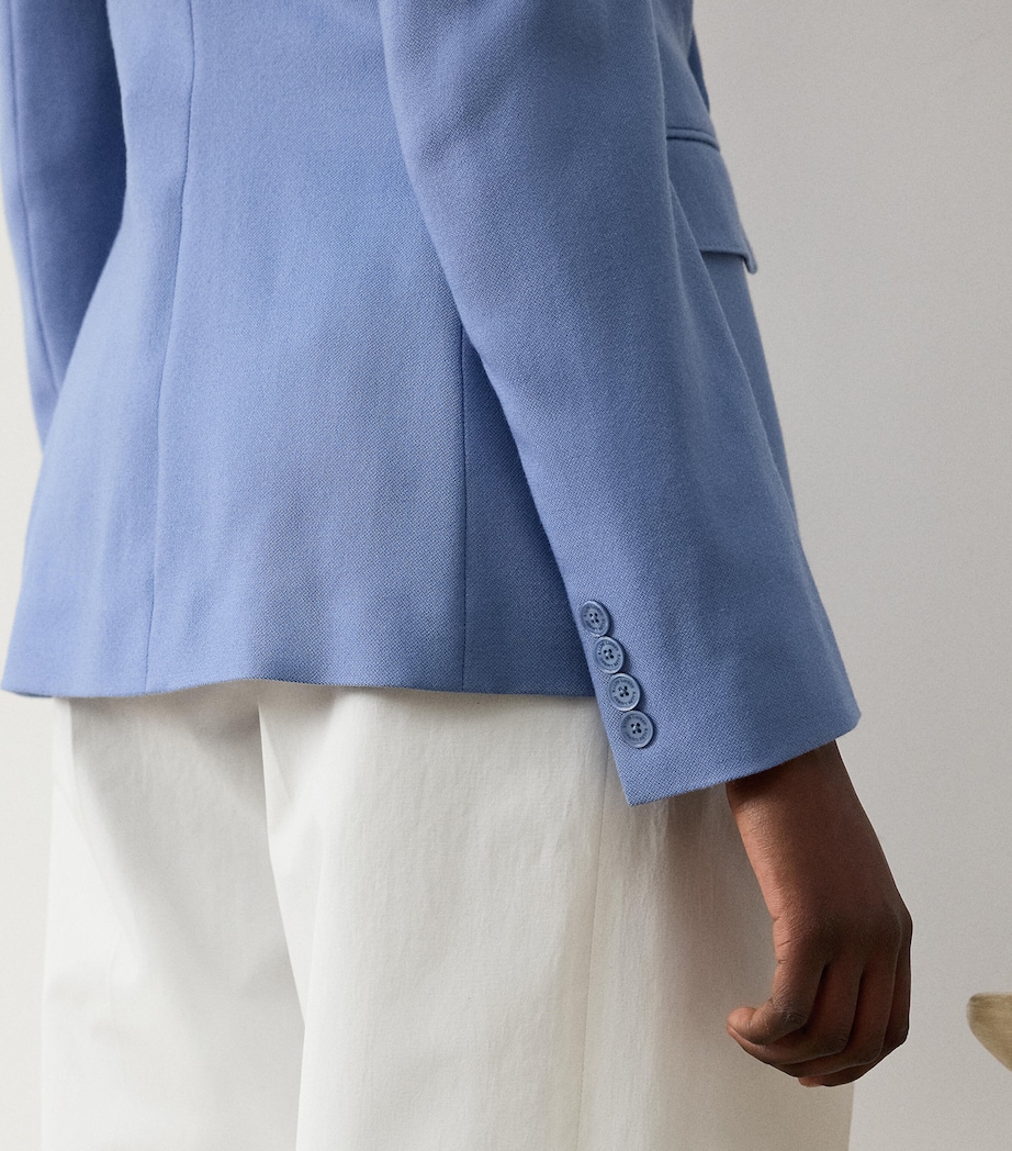 Cashmere Camden Jacket CORNFLOWER Image 6