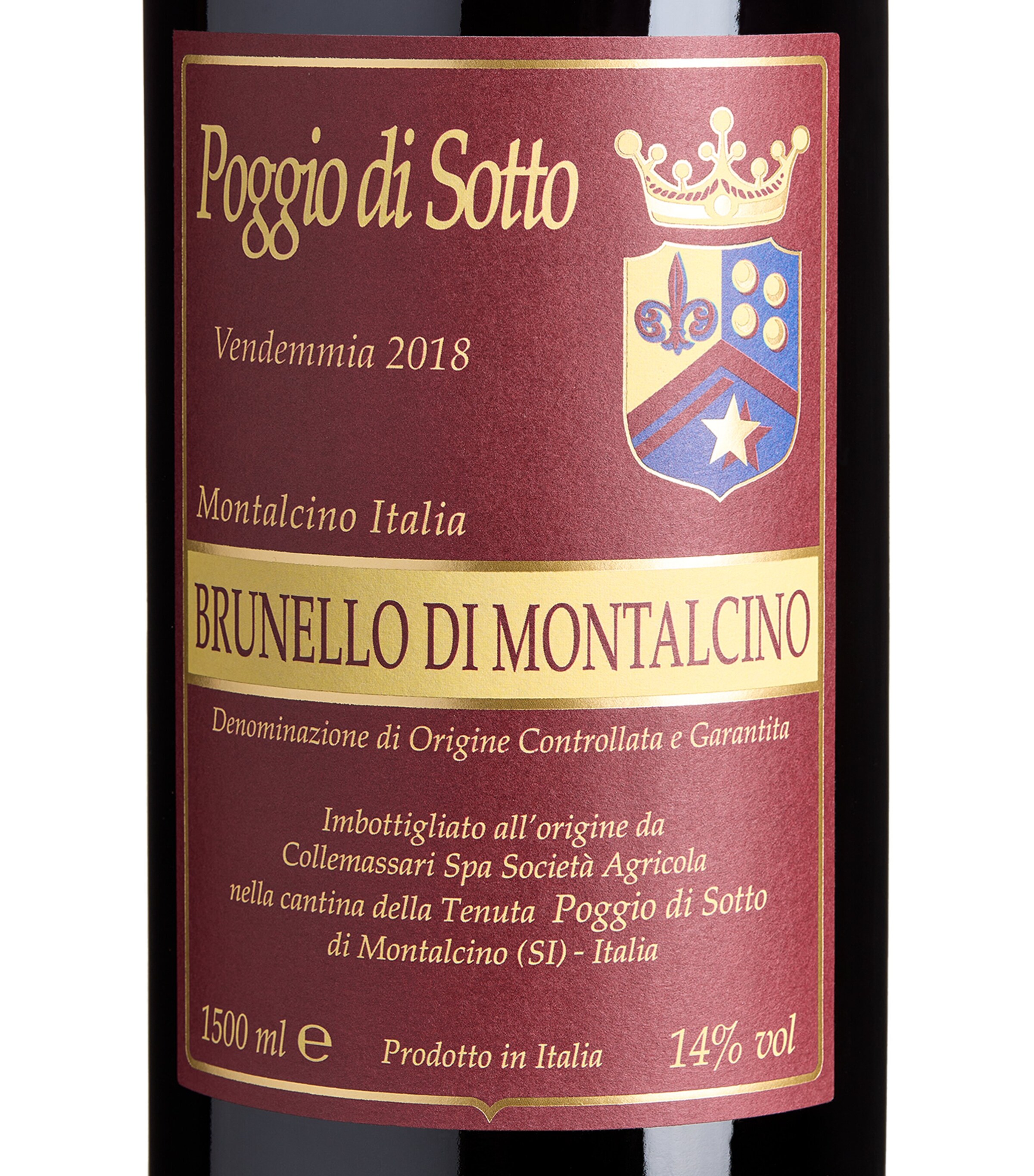 Poggio di Sotto Brunello di Montalcino 2018 Magnum (1.5L