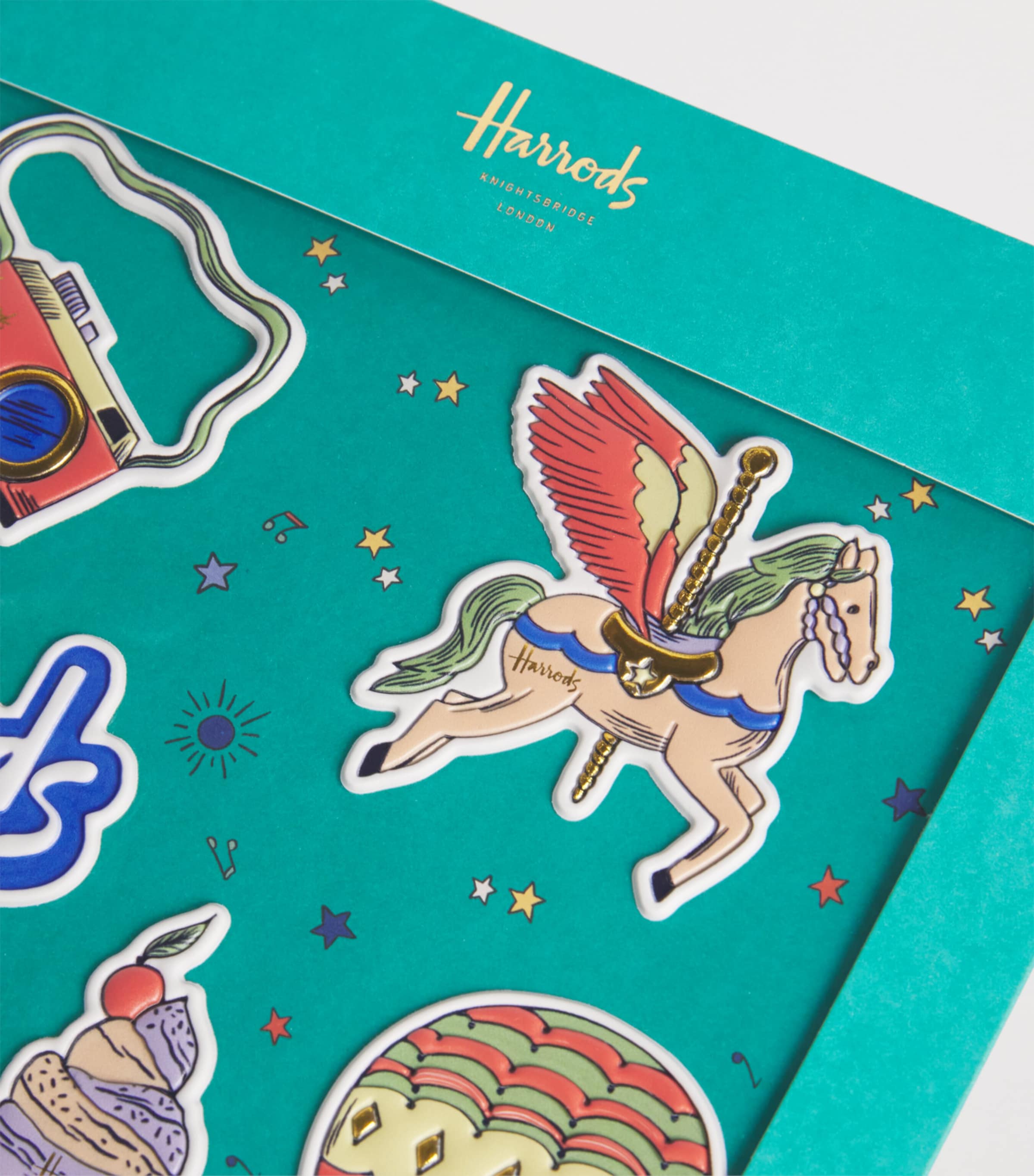 Sunday Afternoon 3D Sticker Set (Pack of 6) MULTI Image 2