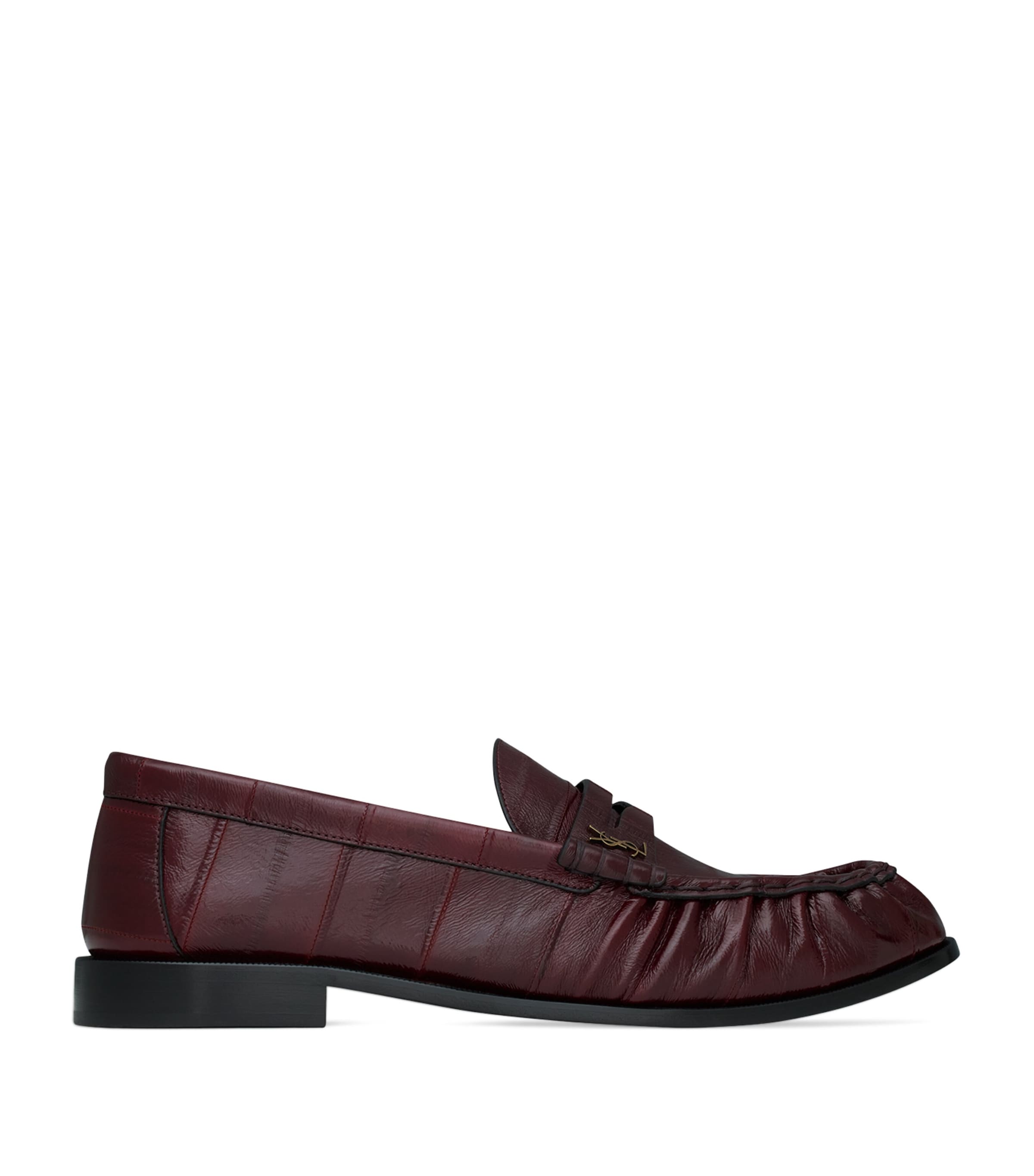Saint Laurent Leather Le Loafers | Harrods DE