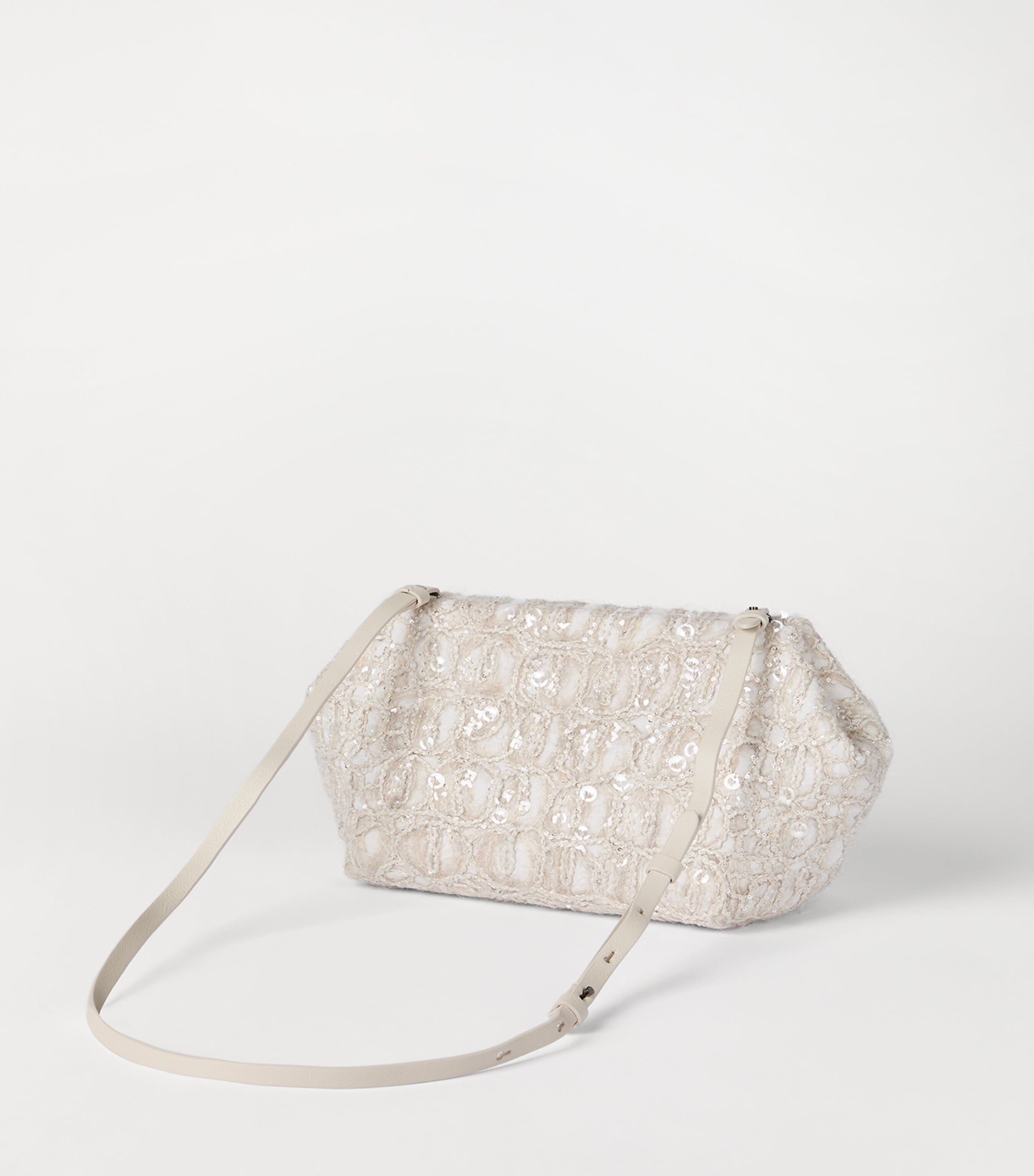 Silk Dazzling Croc Shoulder Bag C600 Image 4