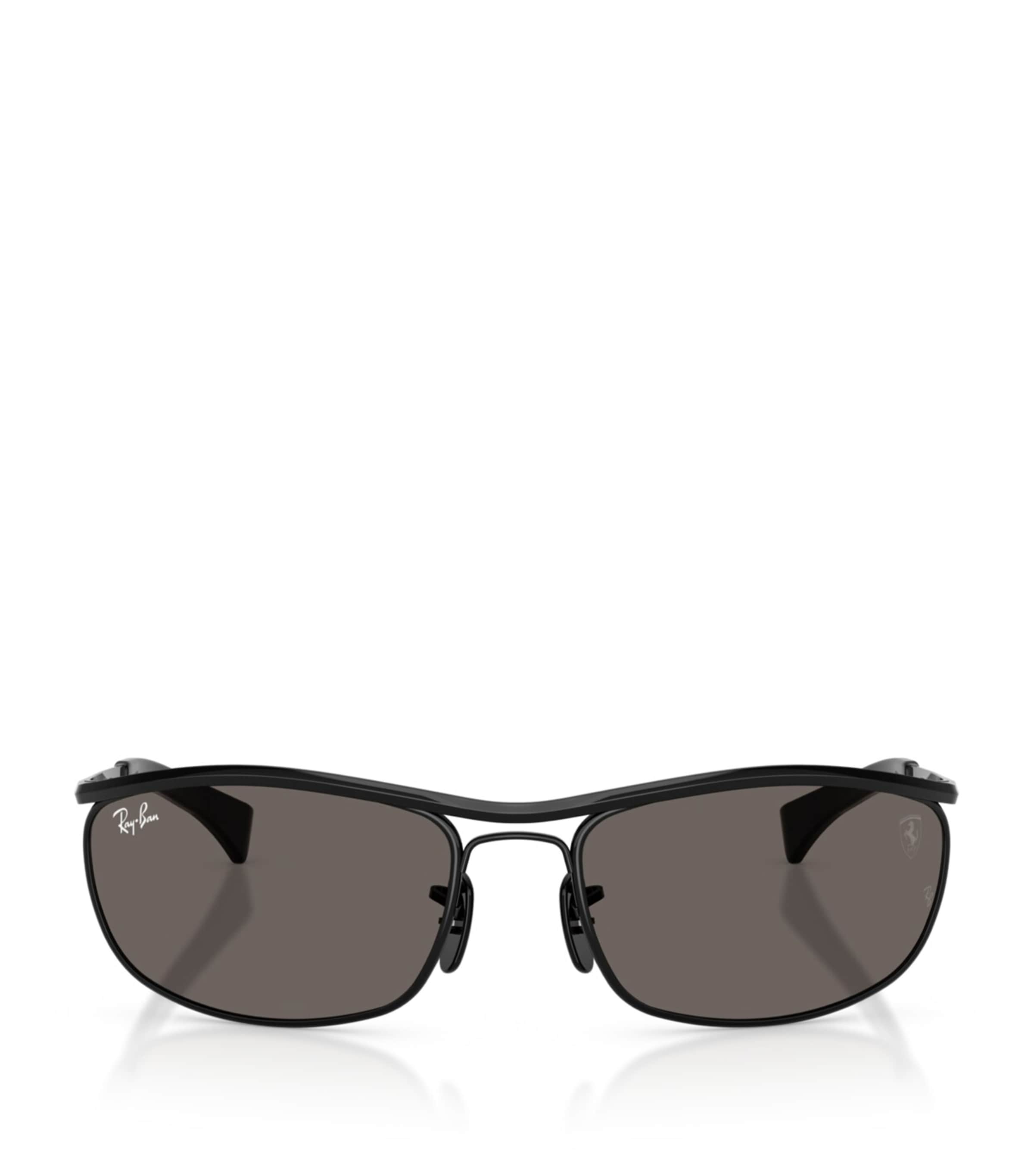 Ray-Ban Scuderia Ferrari Collection Oval Sunglasses Black Image 1