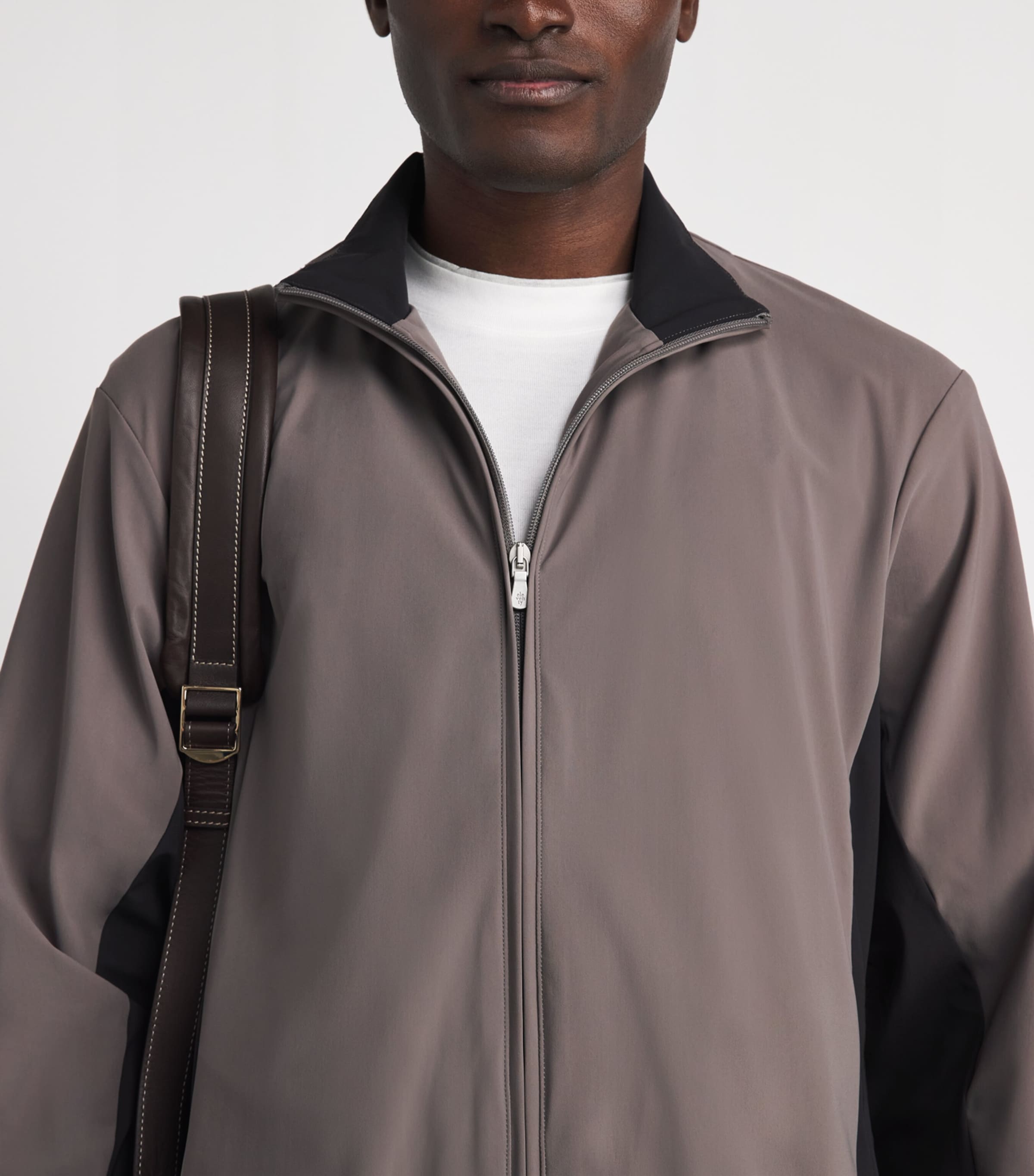 Eleventy Mens Technical Jacket Salvia E Moro Image 3