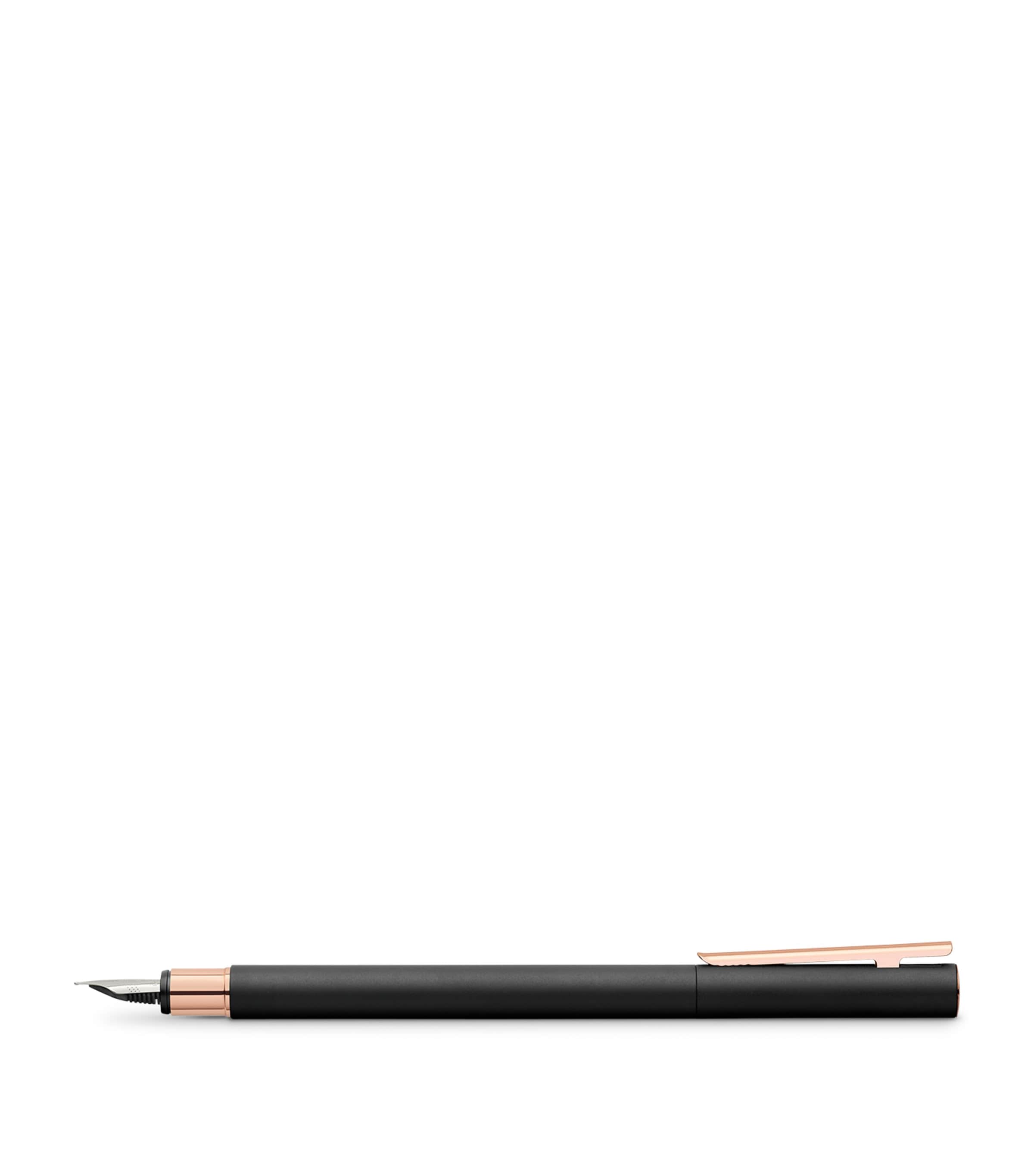 Faber-Castell Neo Slim Metal Fountain Pen Black Image 2