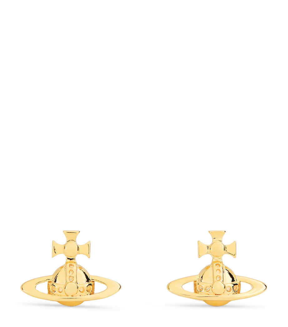 Lorelei Orb Stud Earrings R001 GOLD Image 1