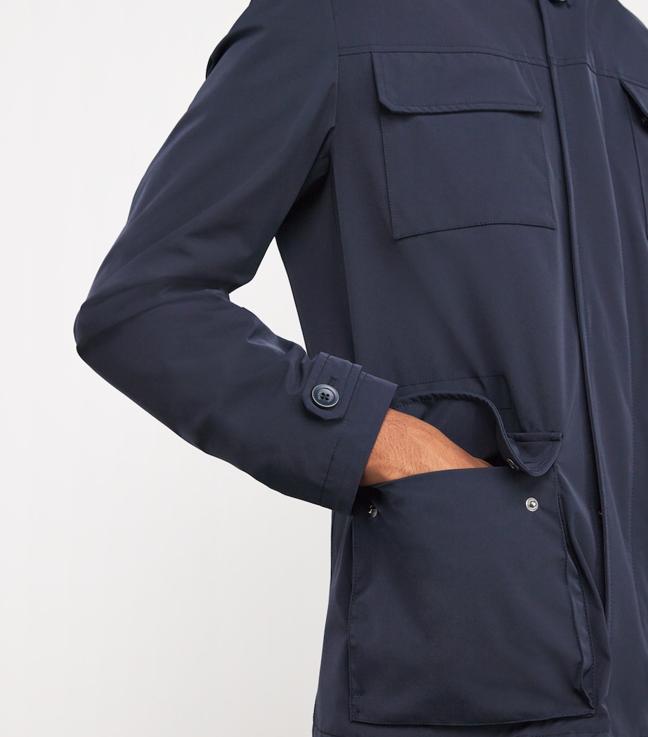 Padded Field City Jacket 9201BLU NAVY Image 7