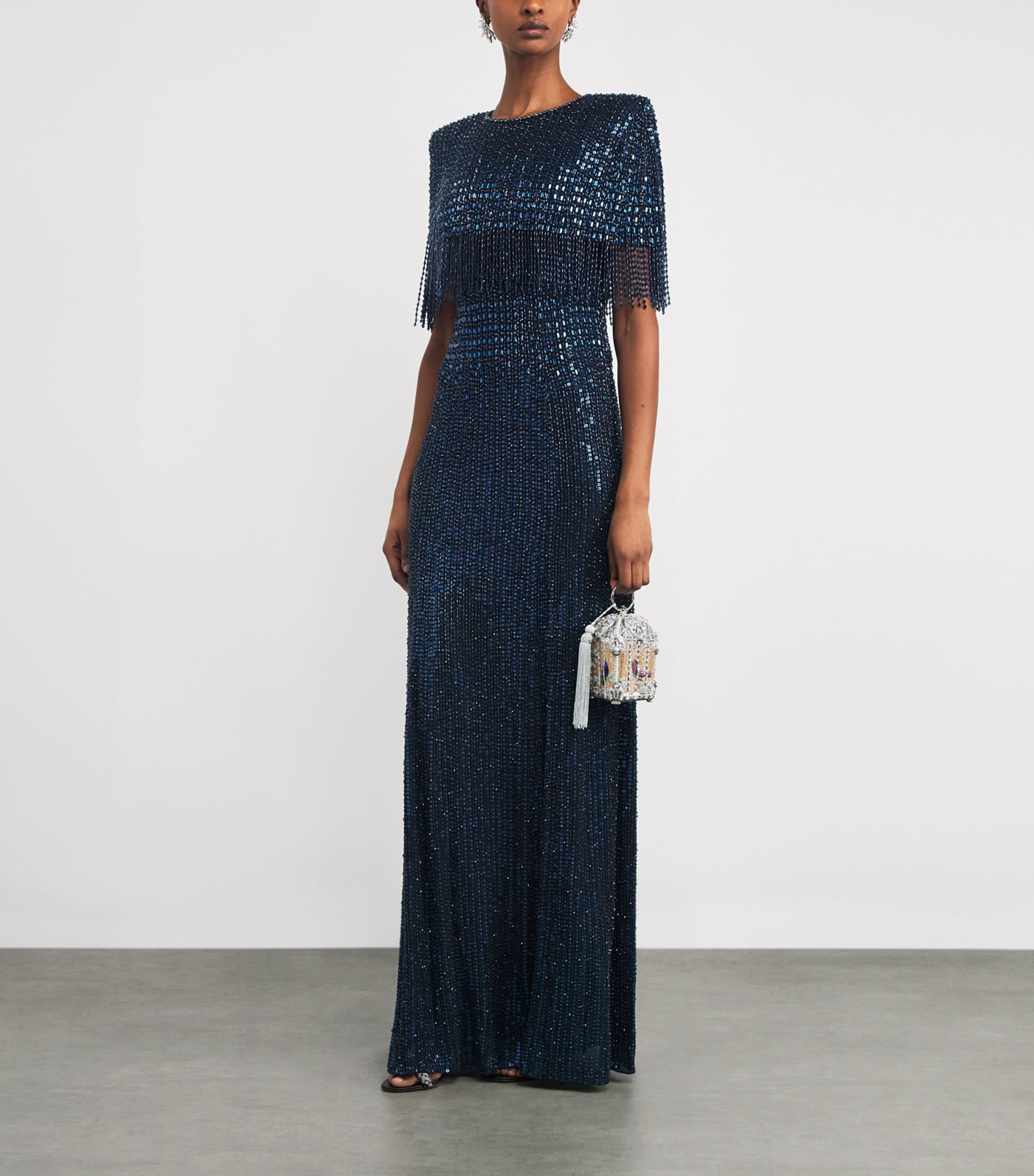 Embellished Lyla May Gown MOCKINGBIRD BLUE Image 2