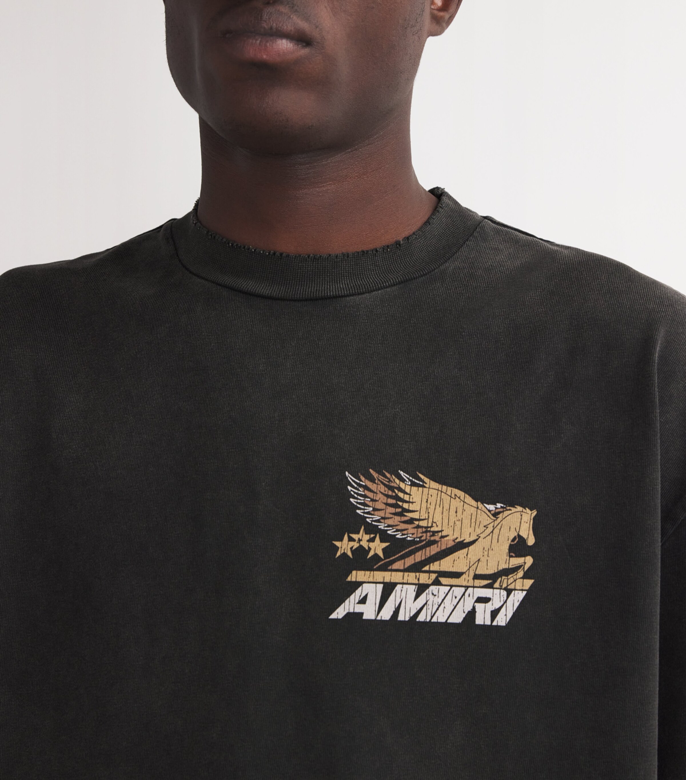 AMIRI Cotton Vintage Pegasus T-Shirt | Harrods SA
