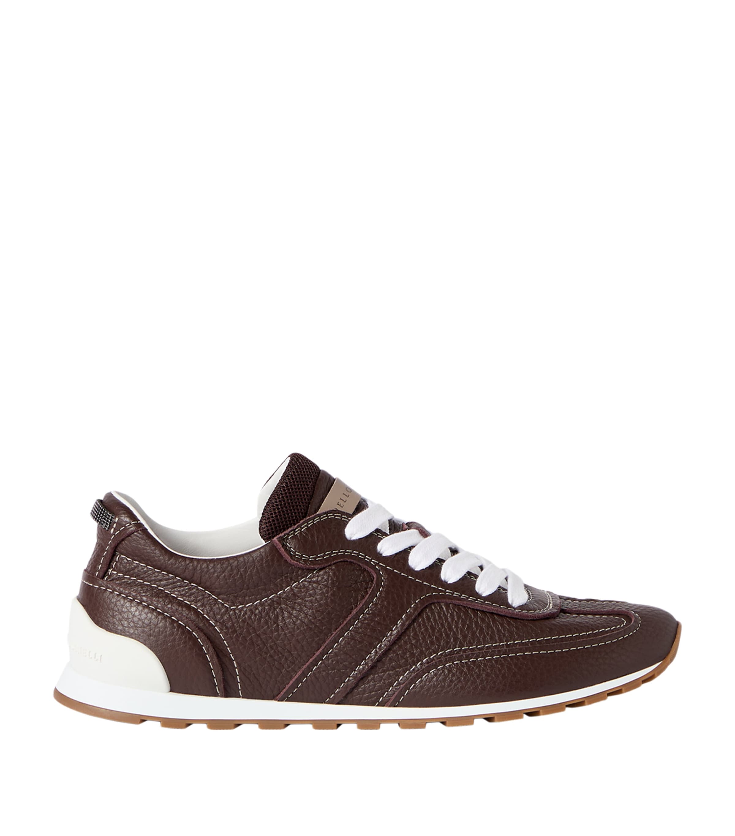 Brunello Cucinelli Leather Sneakers Image 1