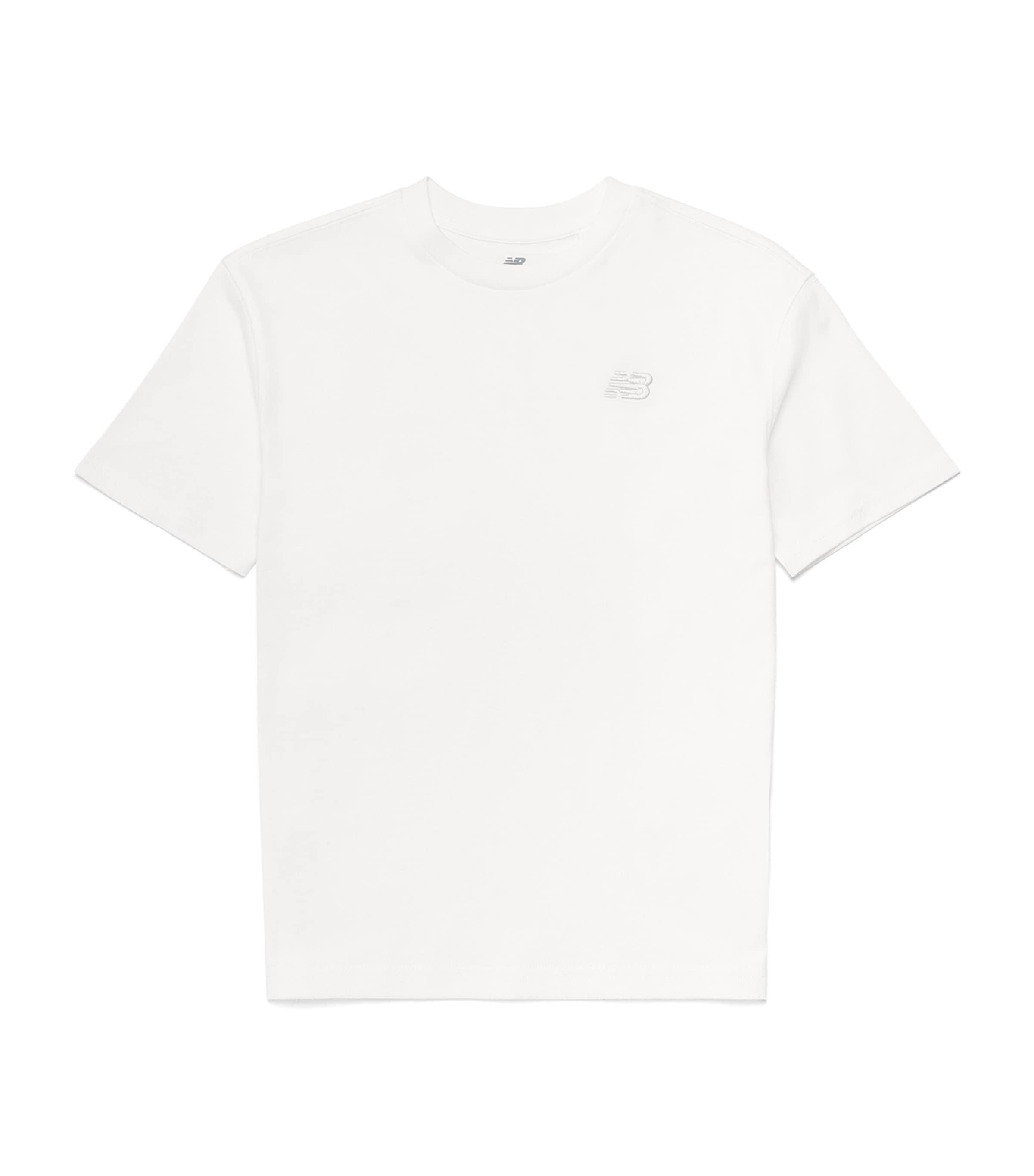 NEW BALANCE COTTON LOGO-EMBROIDERED T-SHIRT 