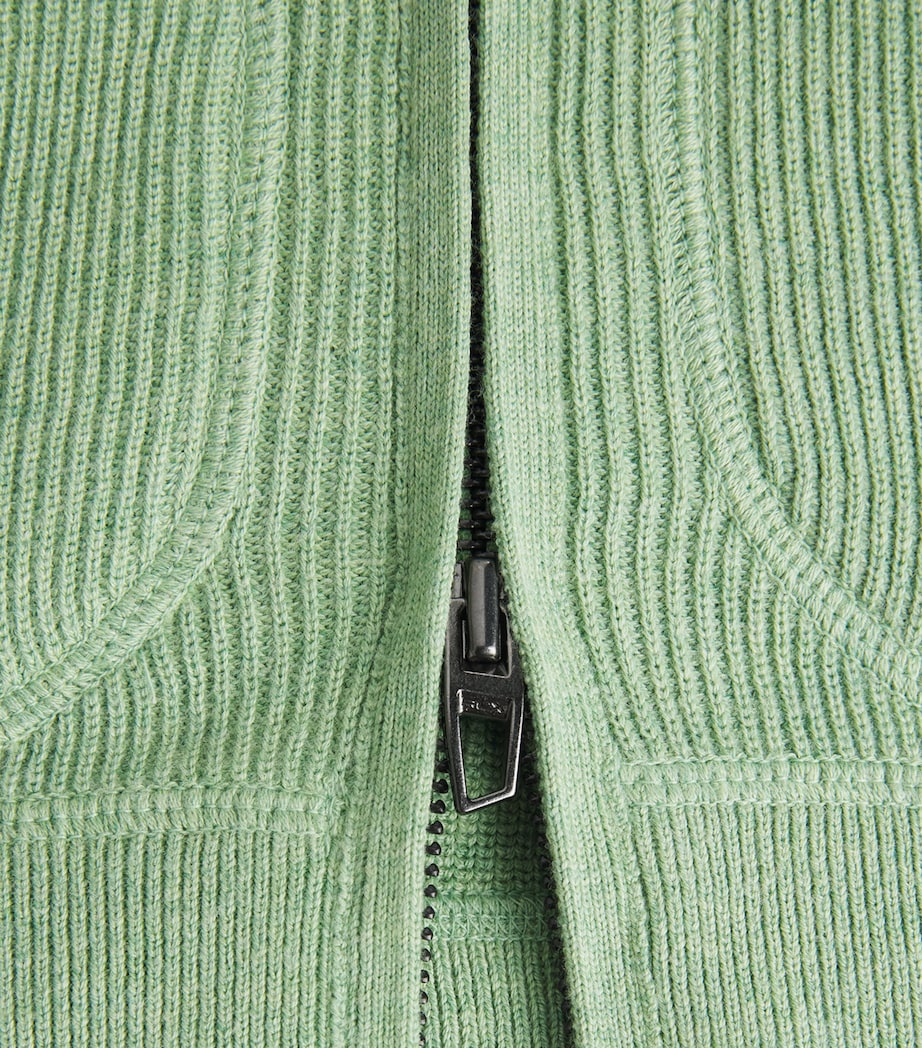 Cotton-Blend High-Neck Gilet JADE'S DIARY Image 5