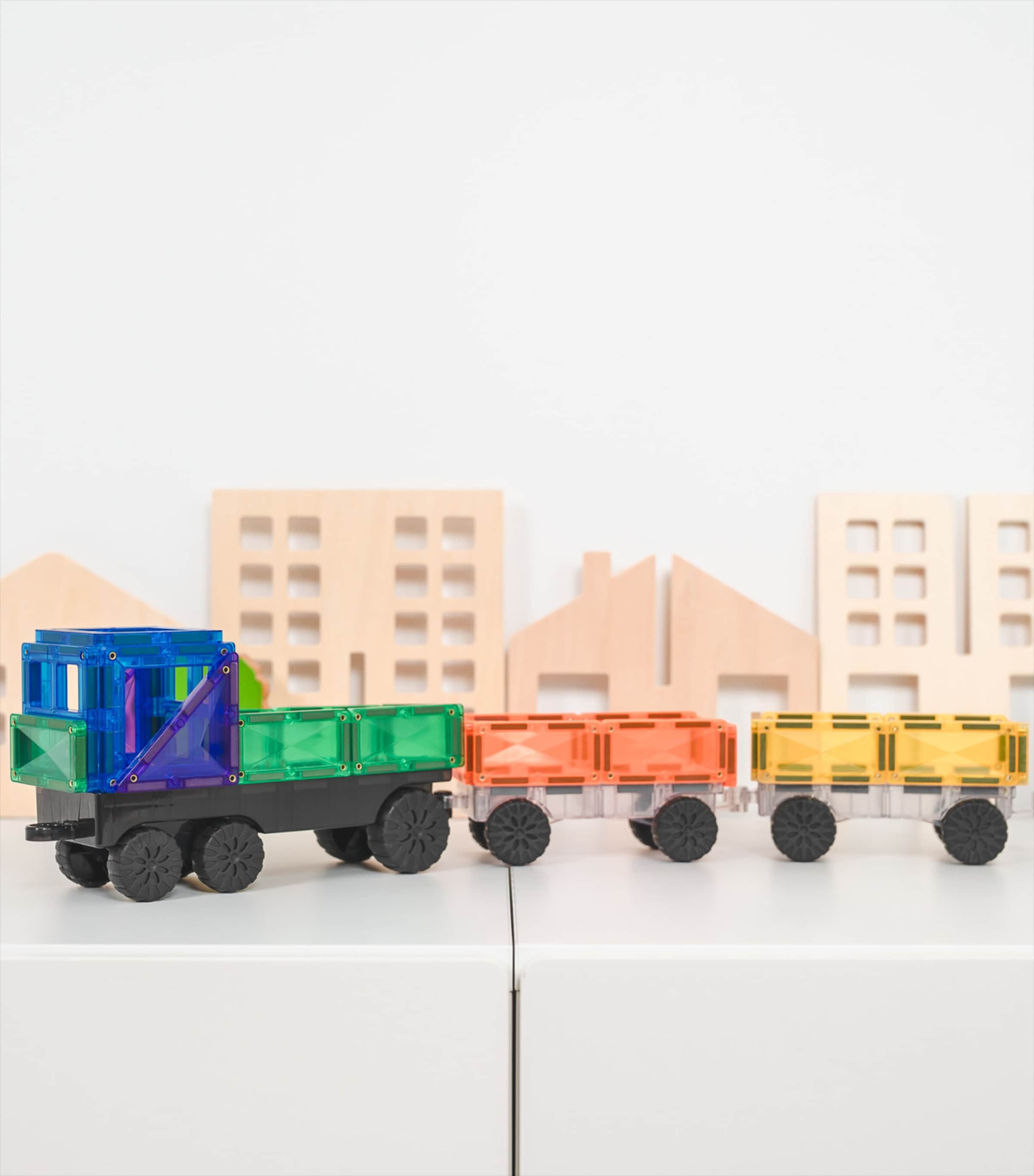 Connetix Tiles Rainbow Transport Pack Play Set | Gifts | Gifts for Kids | Toys | Building & Construction Toys Connetix Tiles Rainbow Transport Pack Play Set | Gifts | Gifts for Kids | Toys | Building & Construction Toys