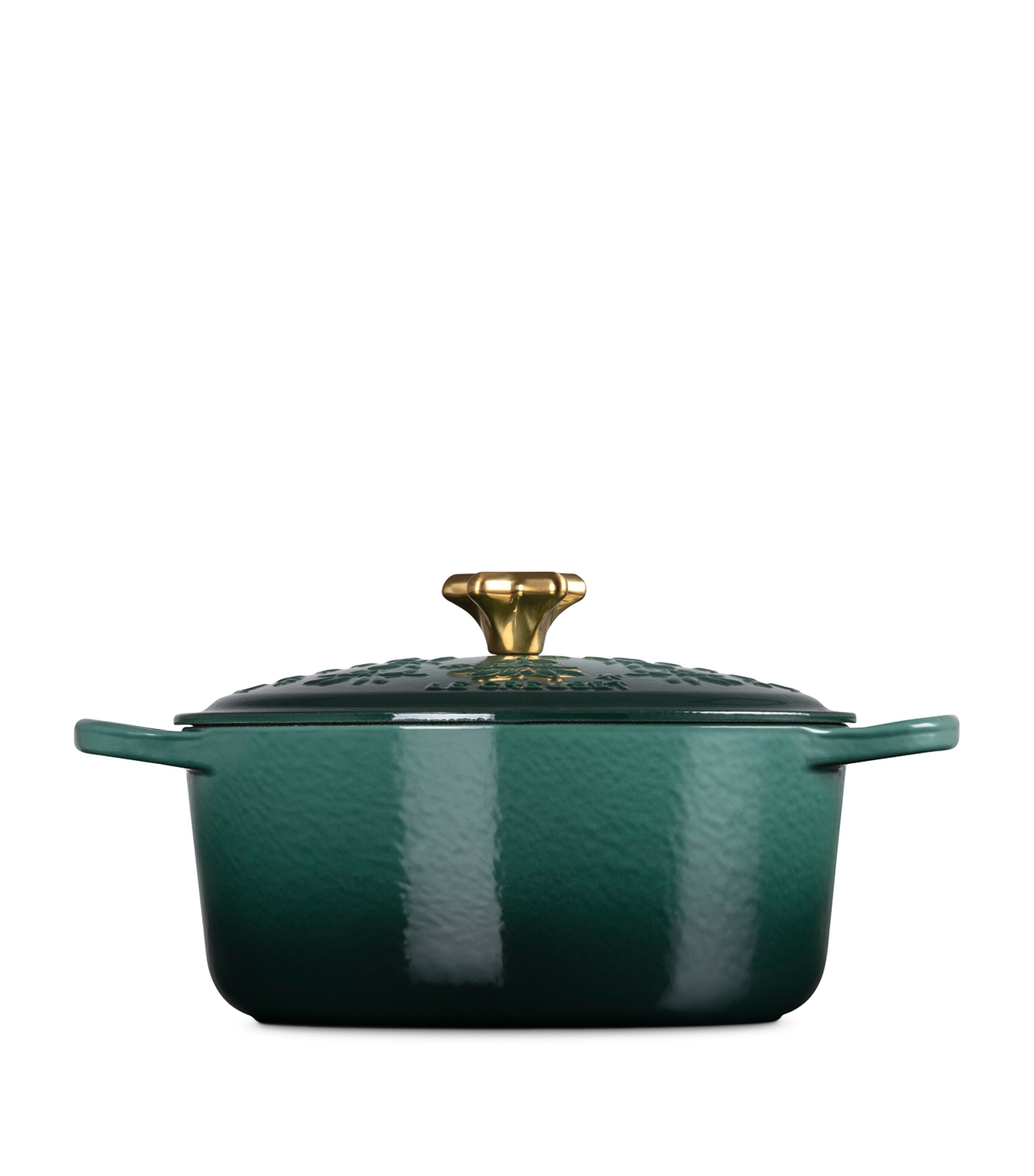 Le Creuset Cast Iron Christmas Round Casserole (24cm) Artichaut Image 5
