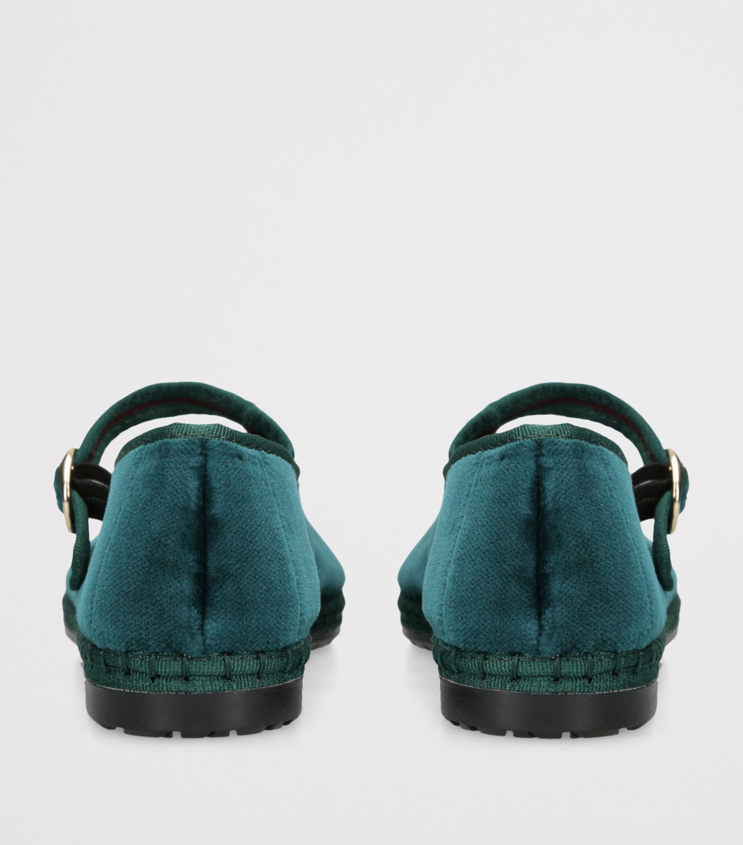 Velvet Leonor Mary Janes GREEN Image 2