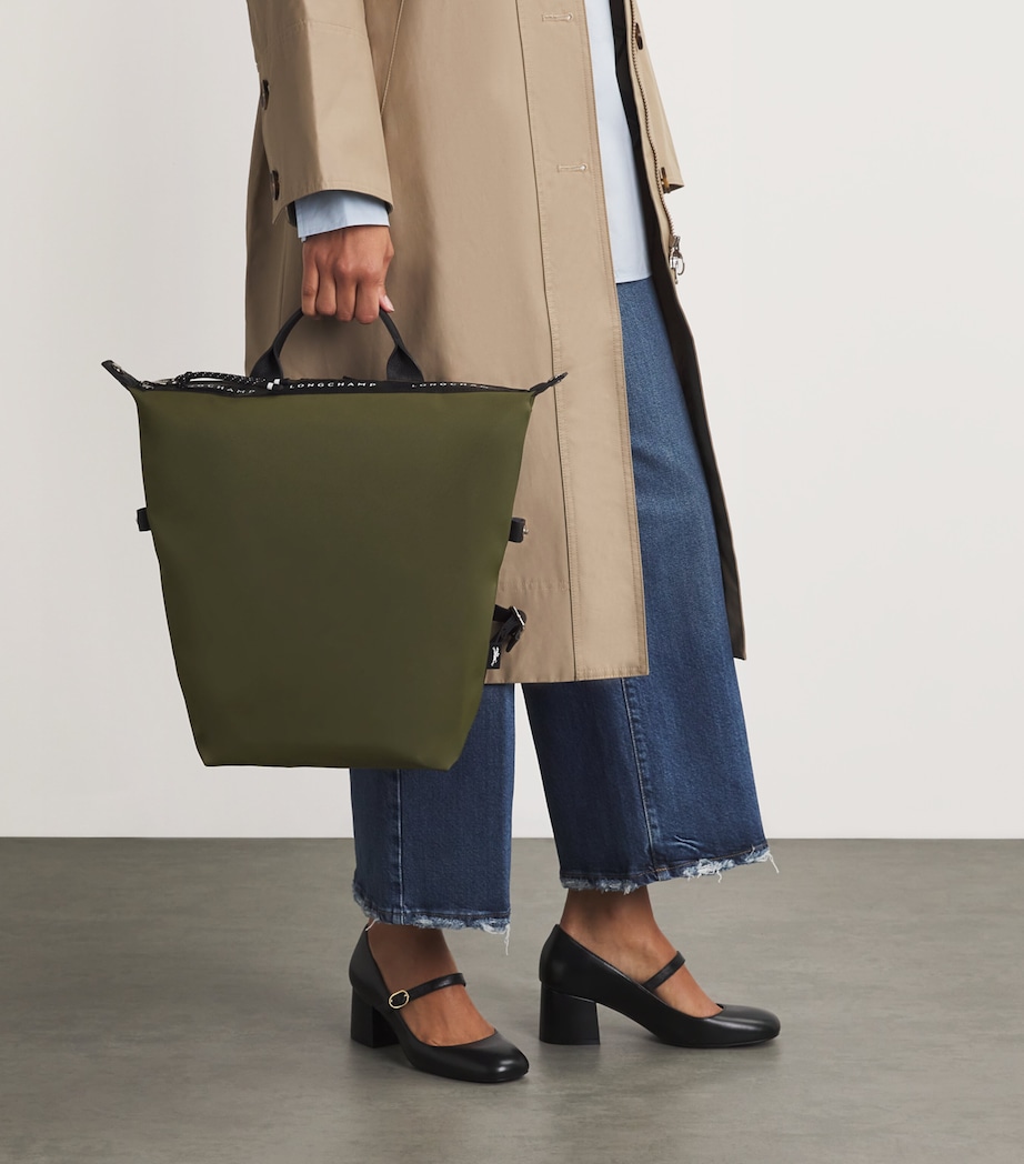 Large Le Pliage Energy Backpack 892 KHAKI Image 5