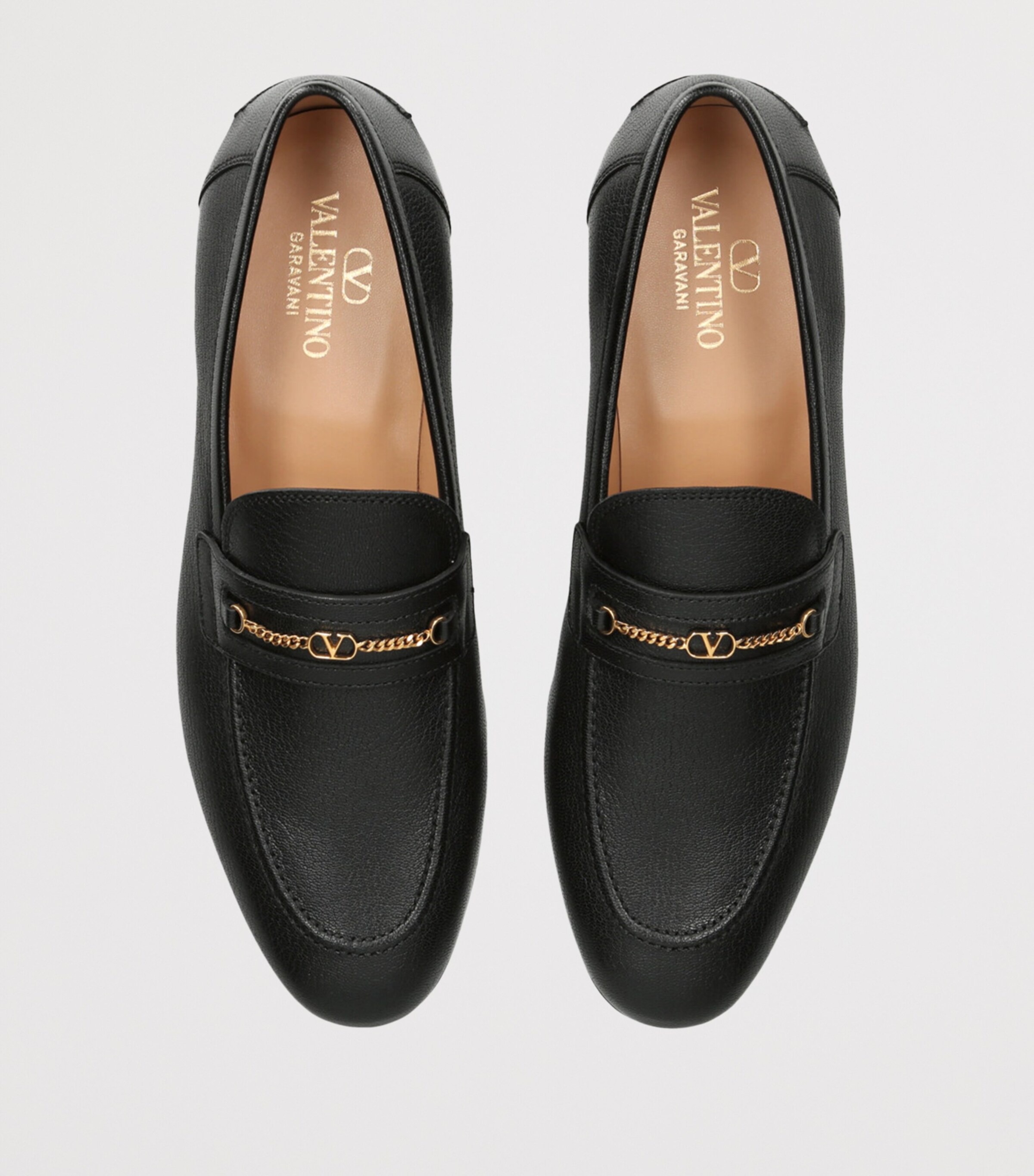 Valentino Garavani Leather Royco Sneakers Black Image 4