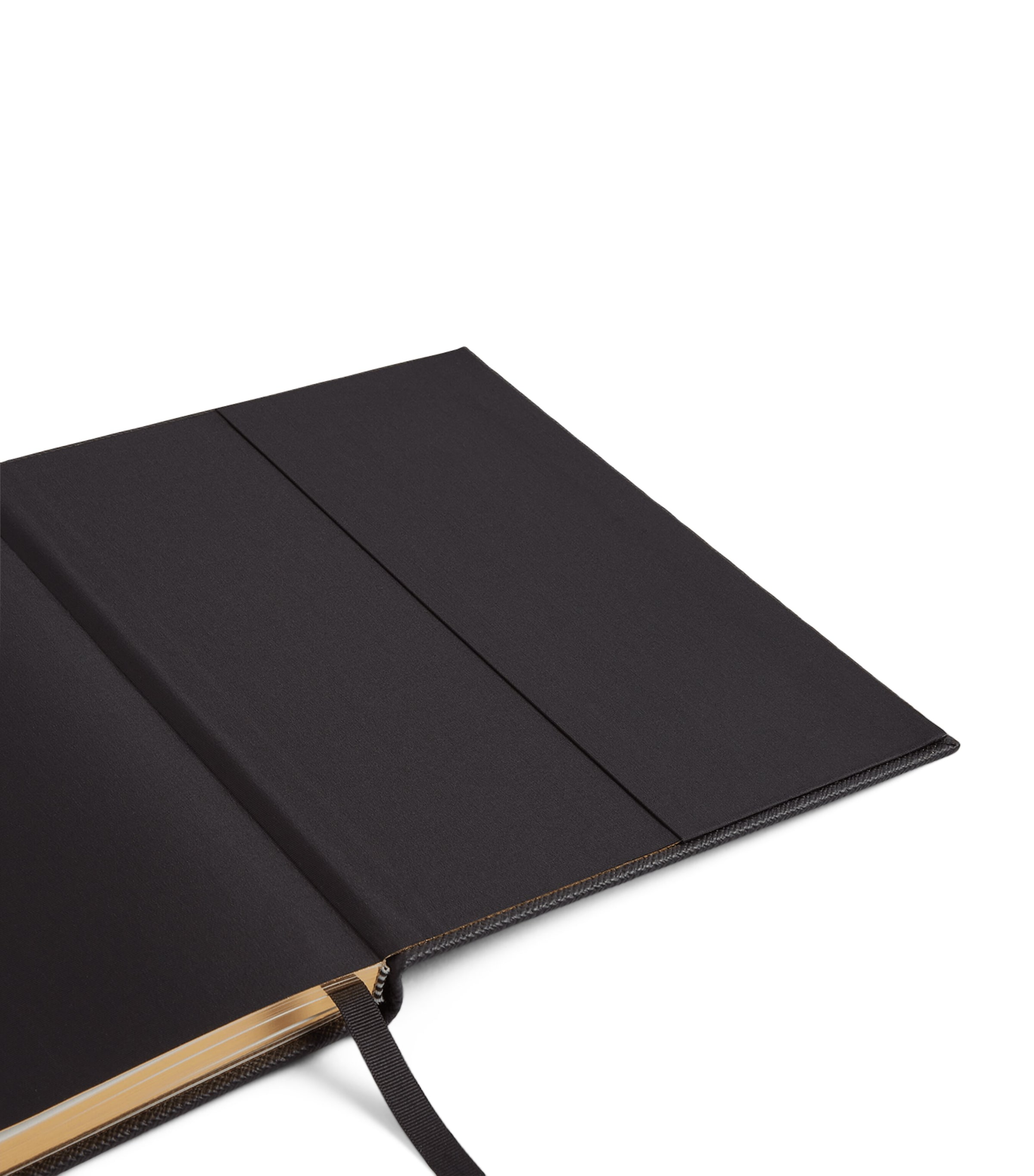 Panama Leather Kings Desk Diary BLACK Image 4