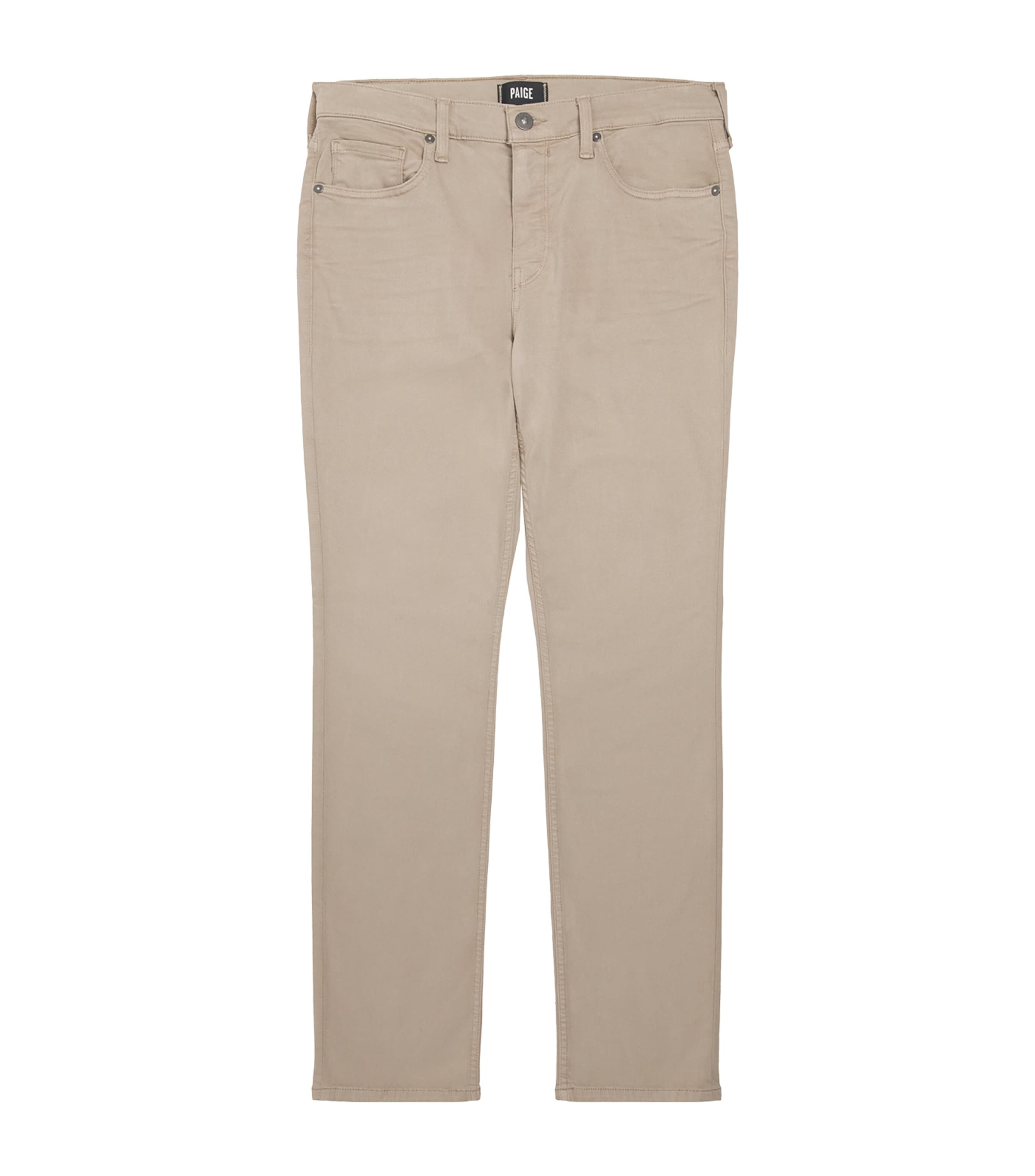 PAIGE Mens Federal Slim Jeans Toasted Almond Image 1